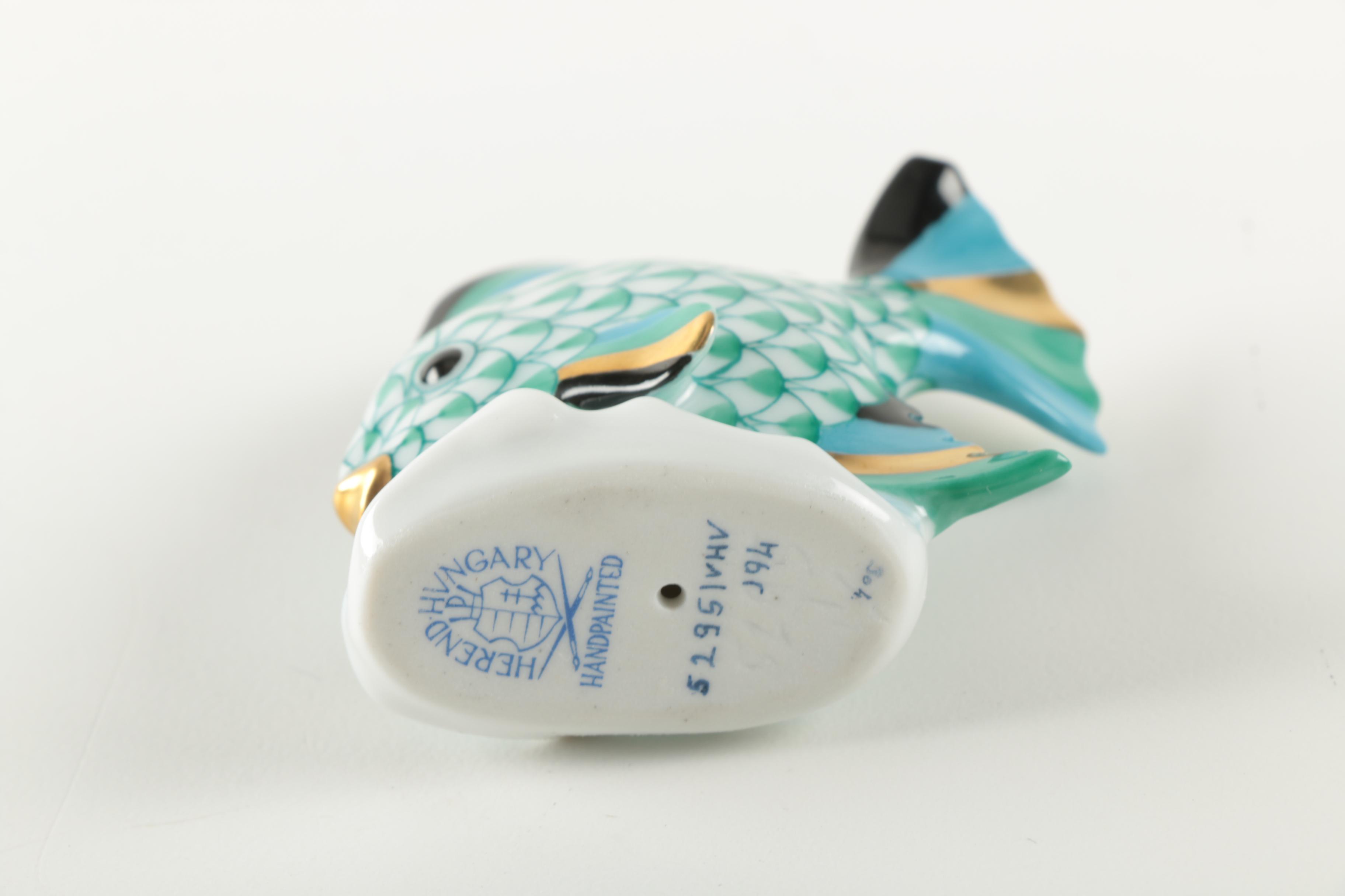 Herend Hungary Fish Figurine