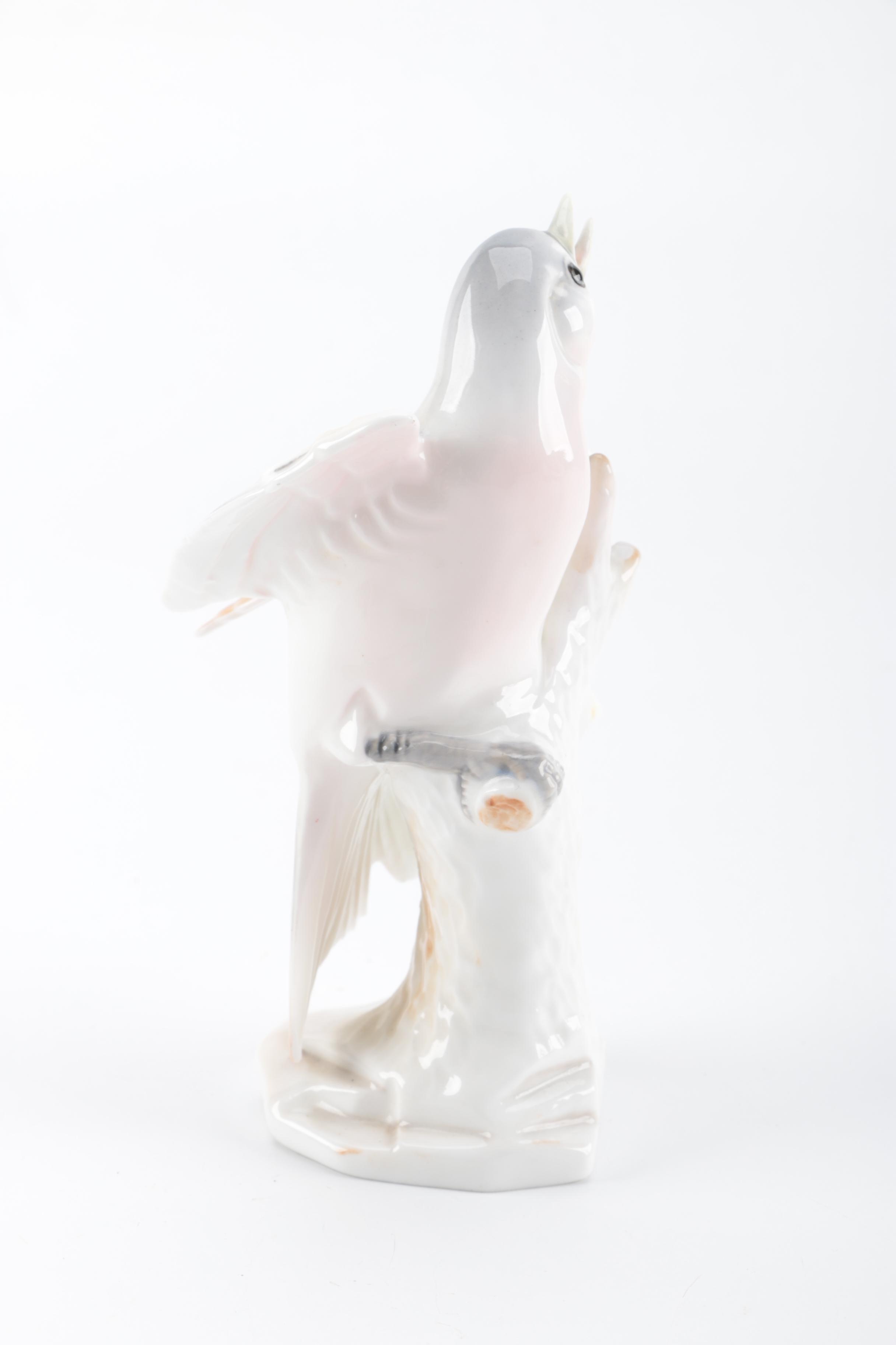 Glass and Porcelain Bird Figurines