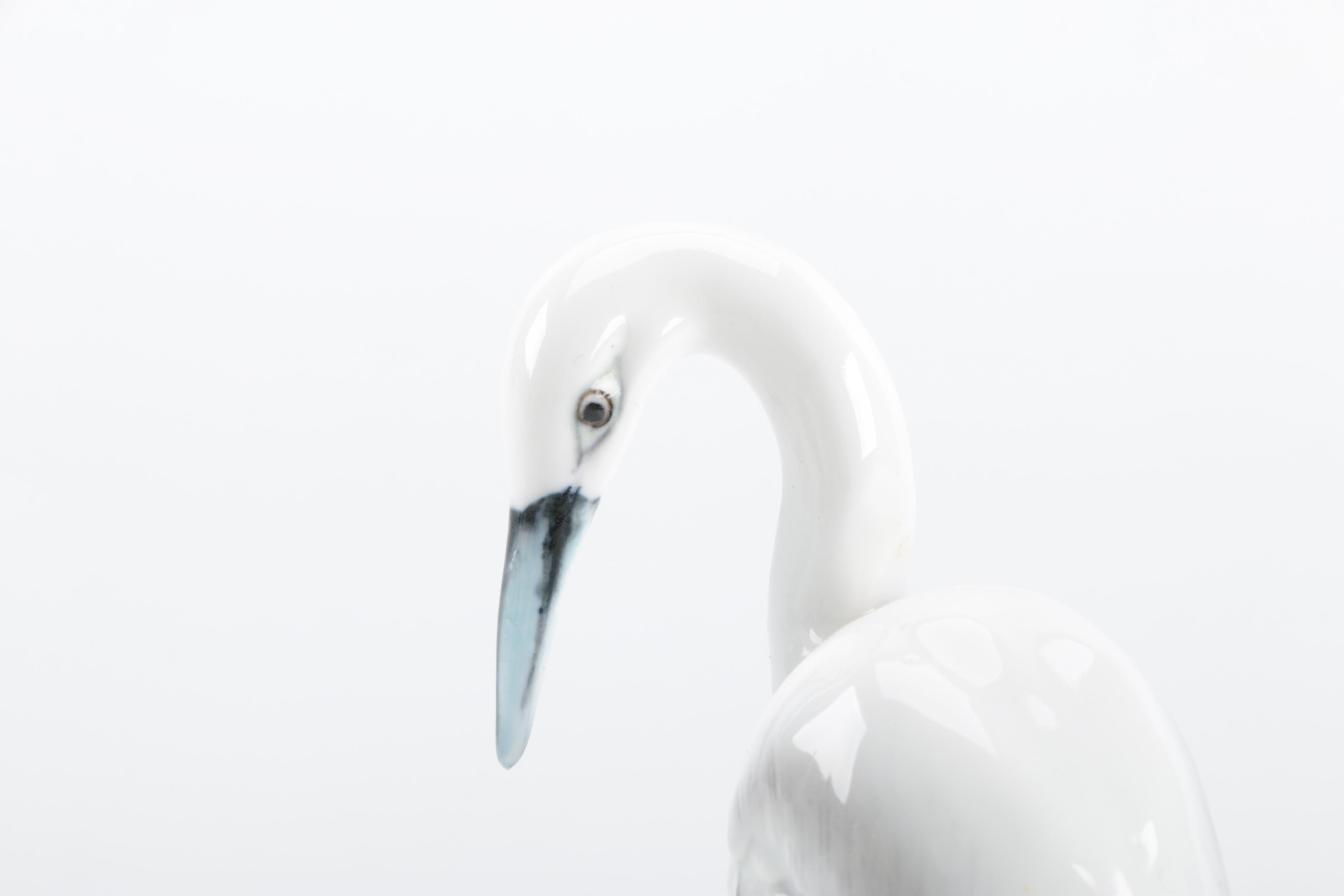 Glass and Porcelain Bird Figurines