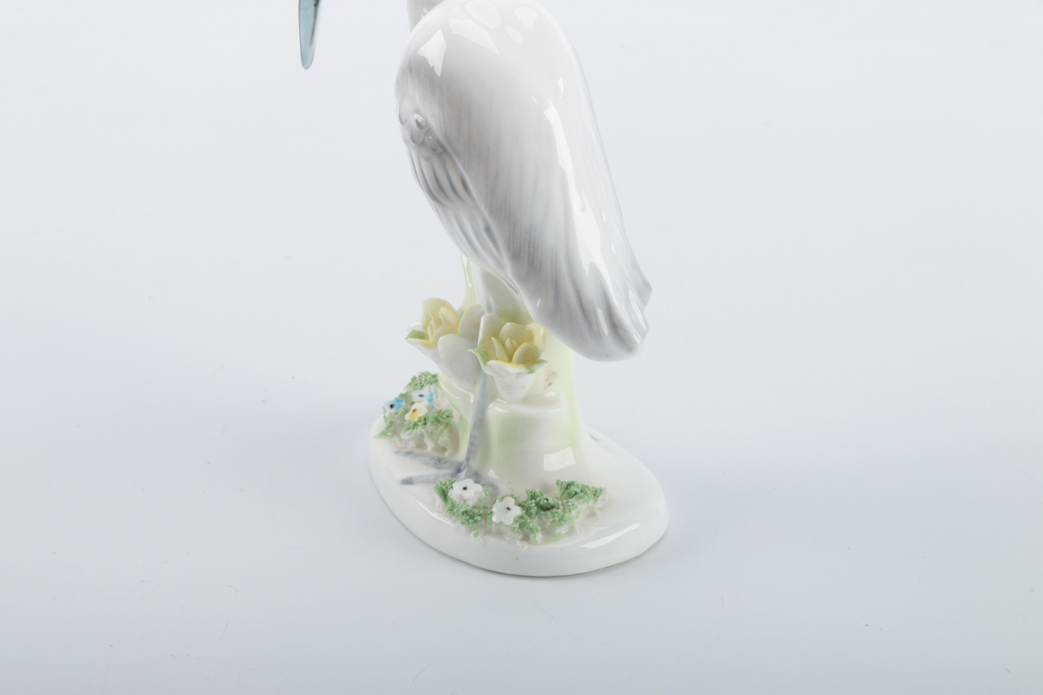 Glass and Porcelain Bird Figurines