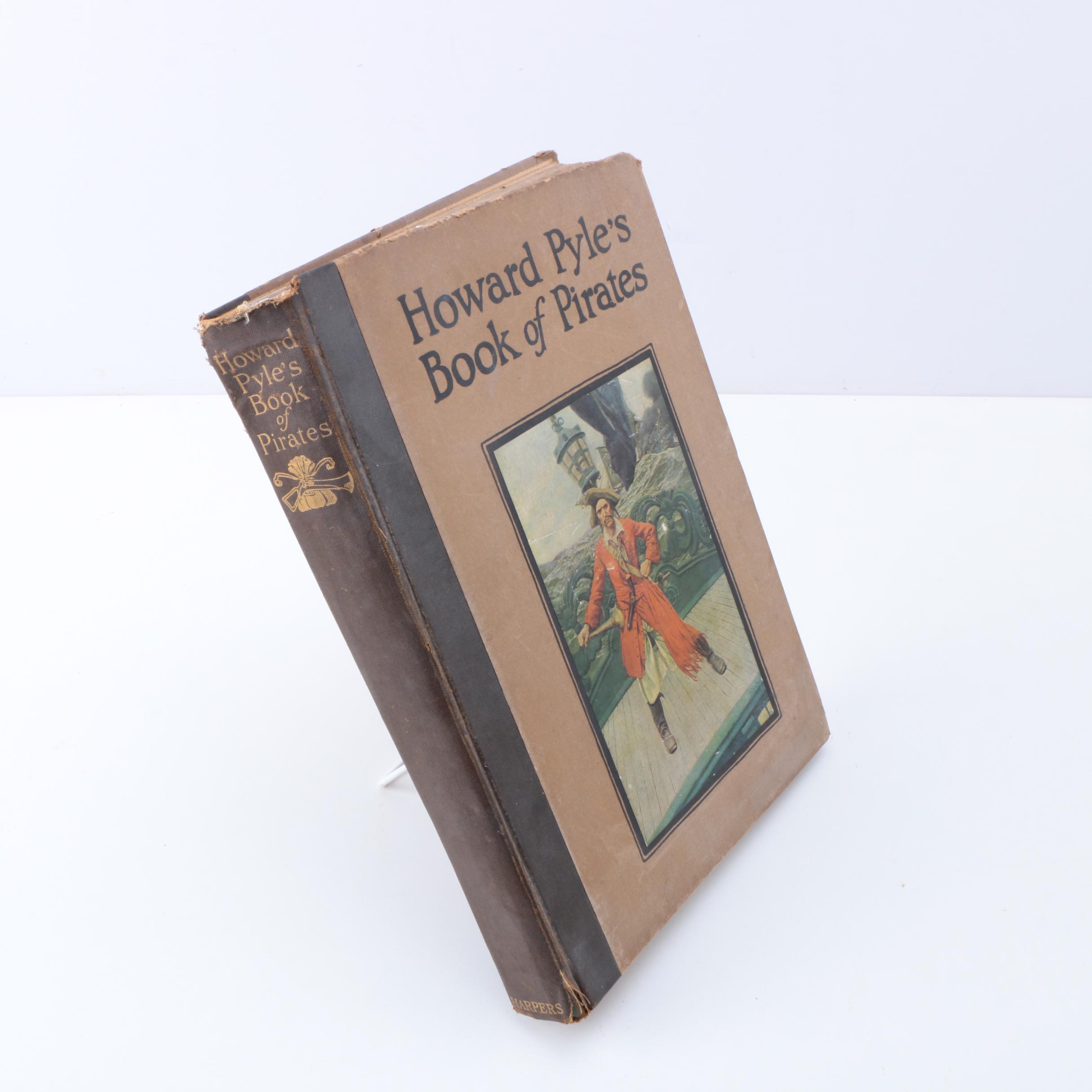 Pair of Picture Books, Featuring Howard Pyle's "Book of Pirates"