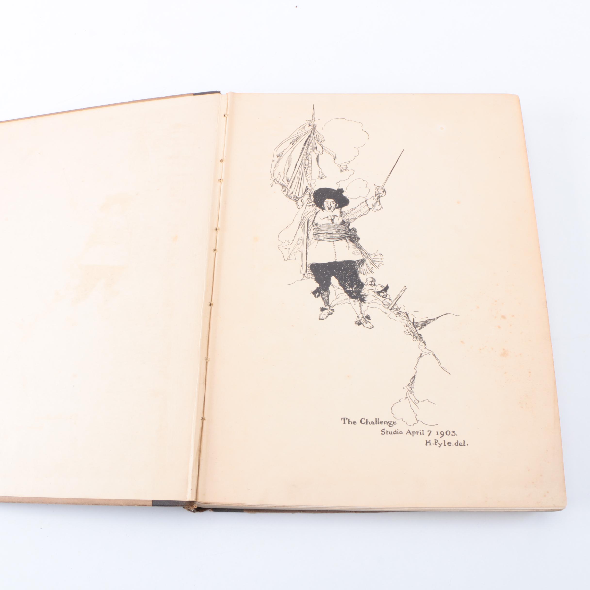 Pair of Picture Books, Featuring Howard Pyle's "Book of Pirates"