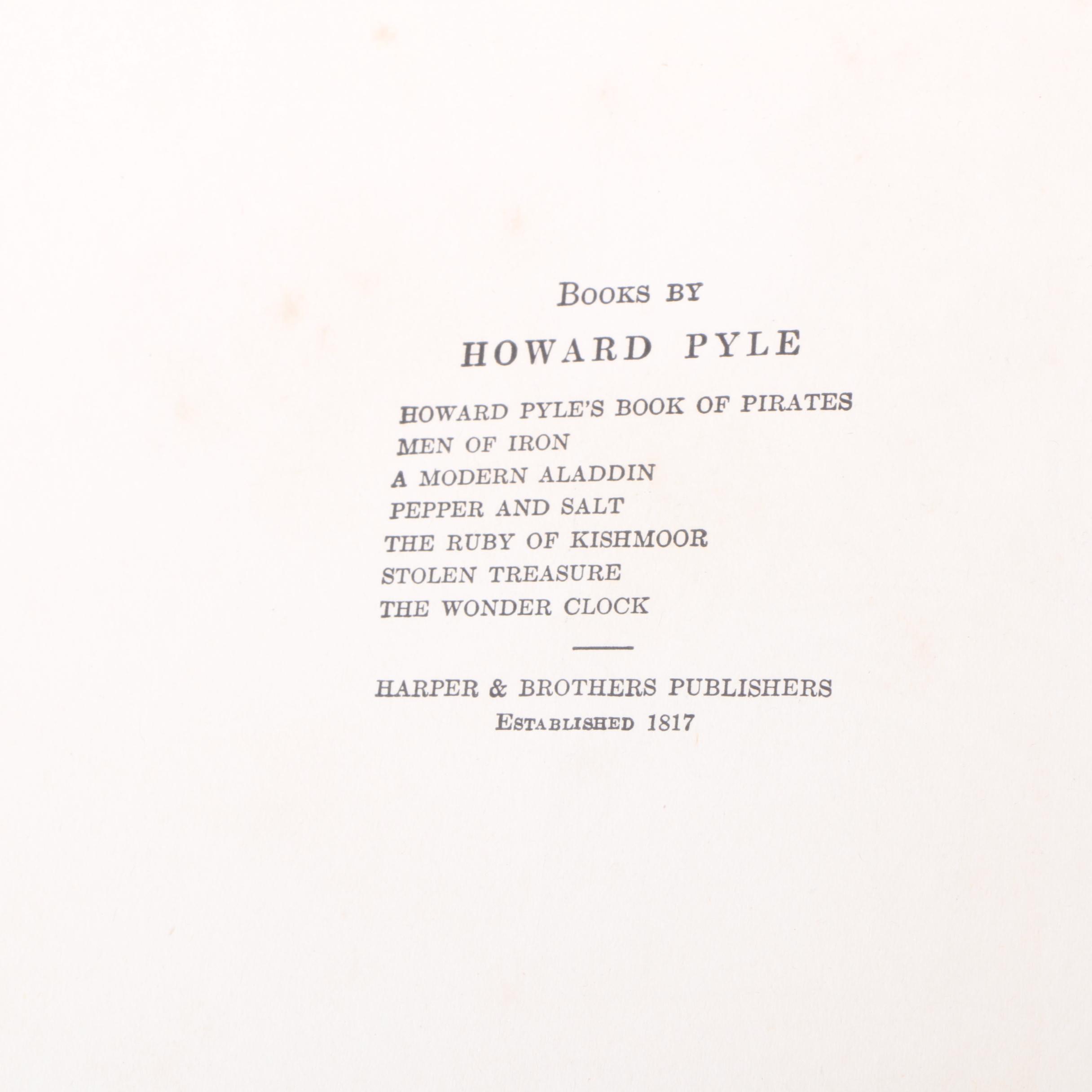 Pair of Picture Books, Featuring Howard Pyle's "Book of Pirates"