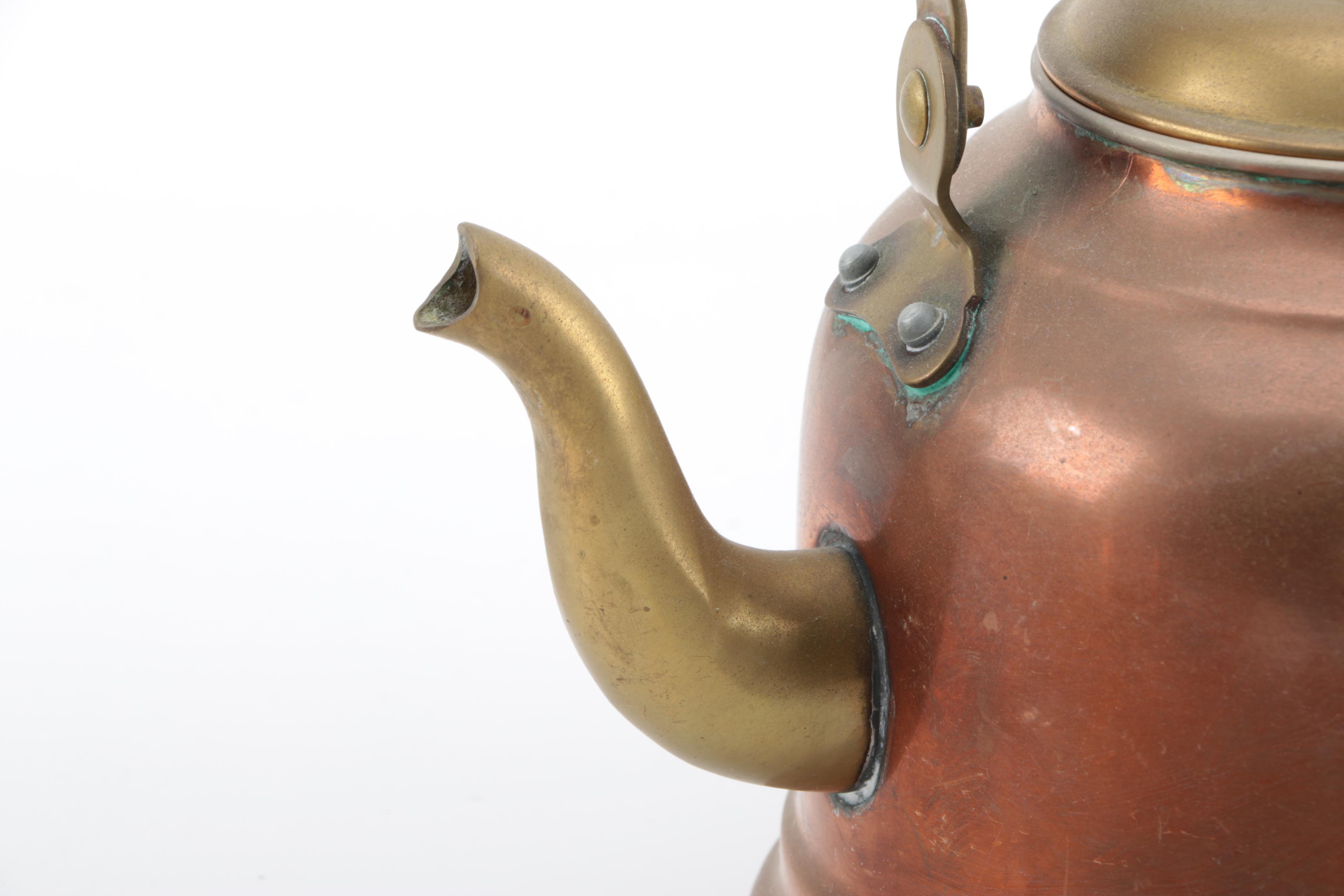 Selection of Vintage Copper Kitchen Utensils