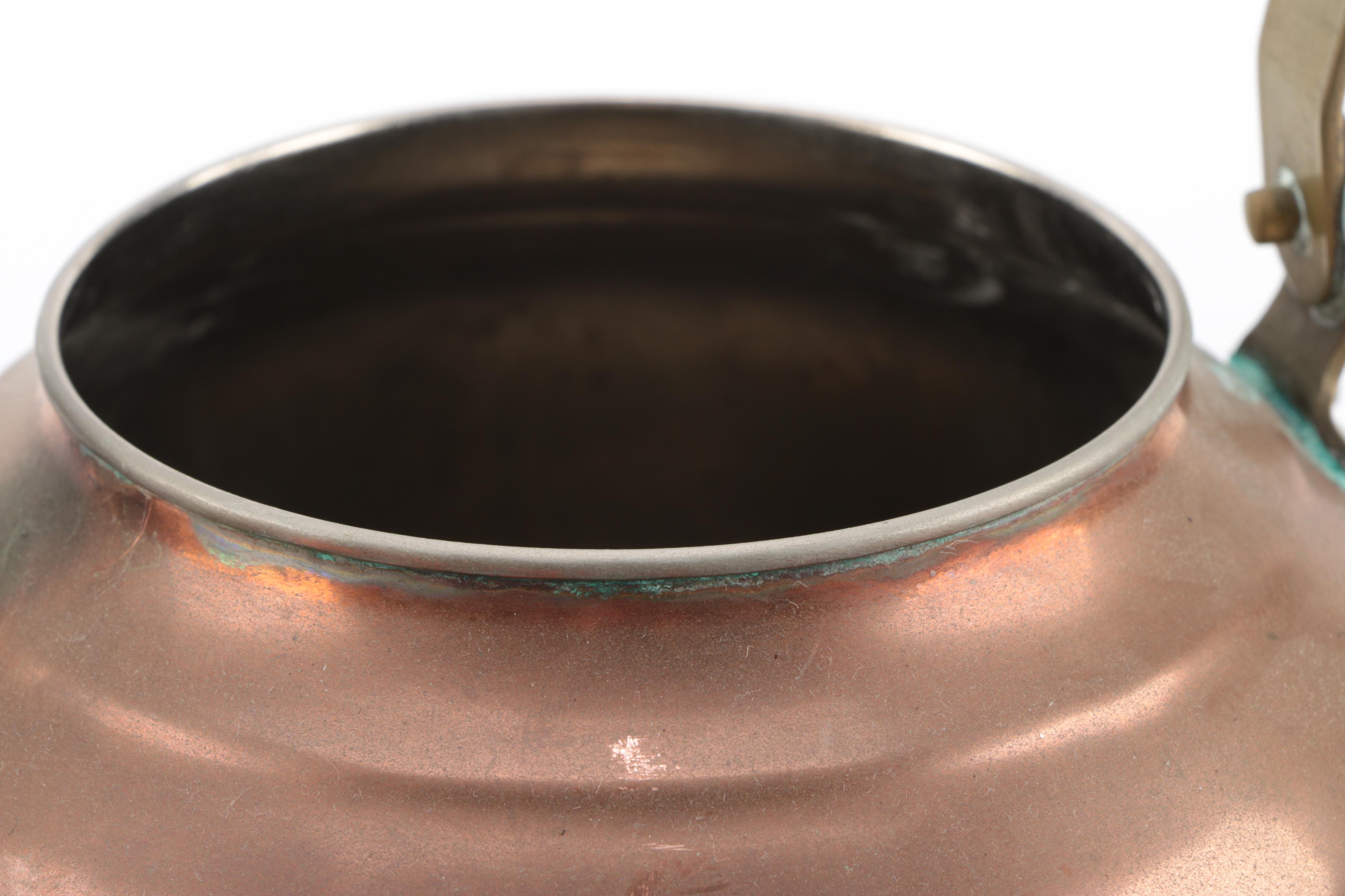 Selection of Vintage Copper Kitchen Utensils