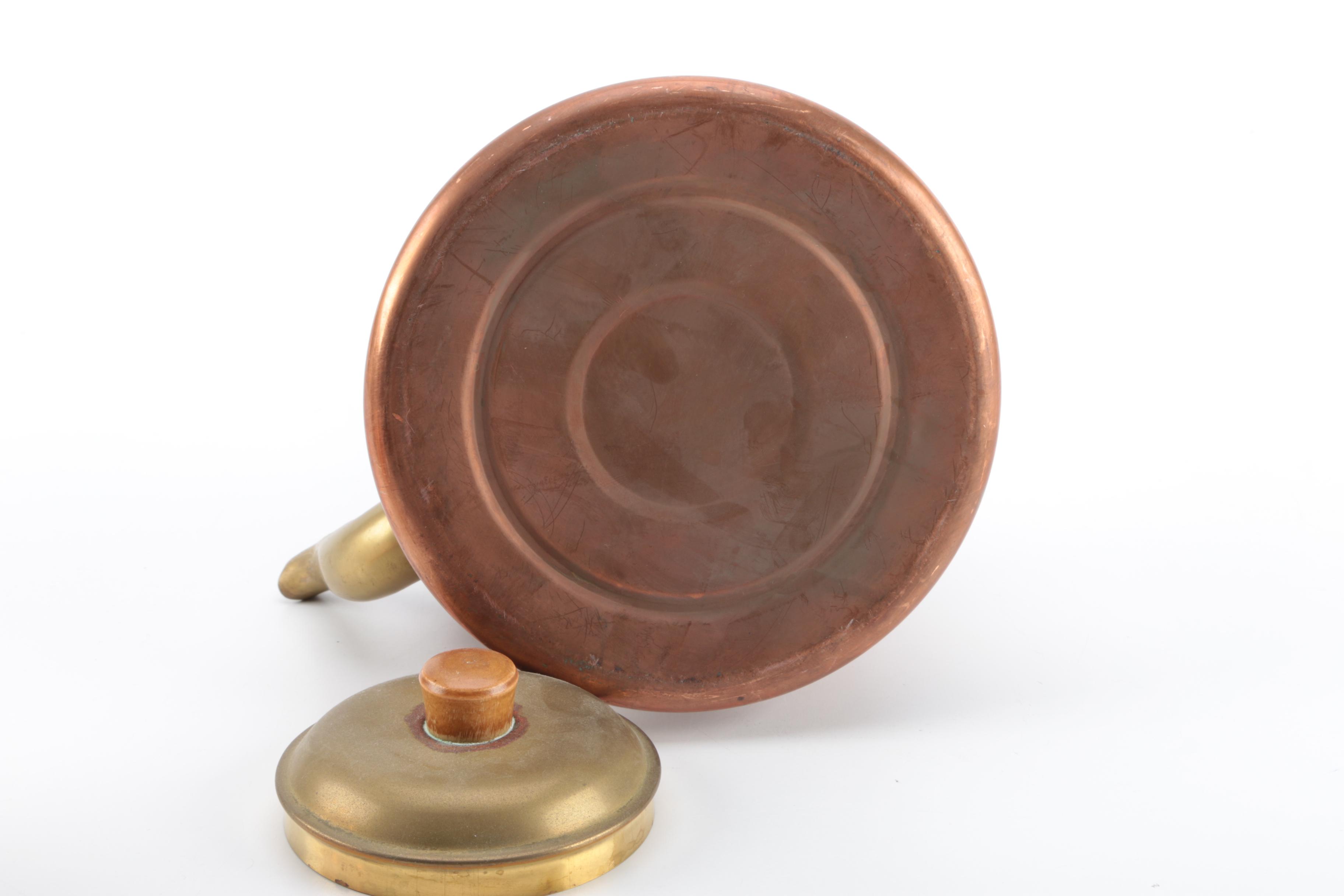 Selection of Vintage Copper Kitchen Utensils