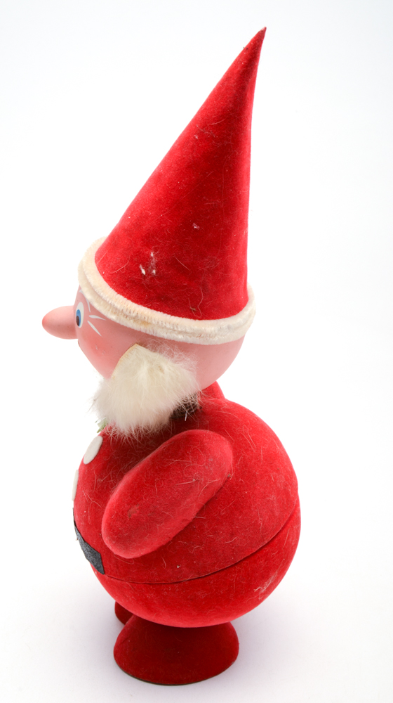 Vintage Santa Claus Nodder and Candy Container