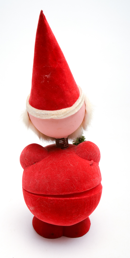 Vintage Santa Claus Nodder and Candy Container