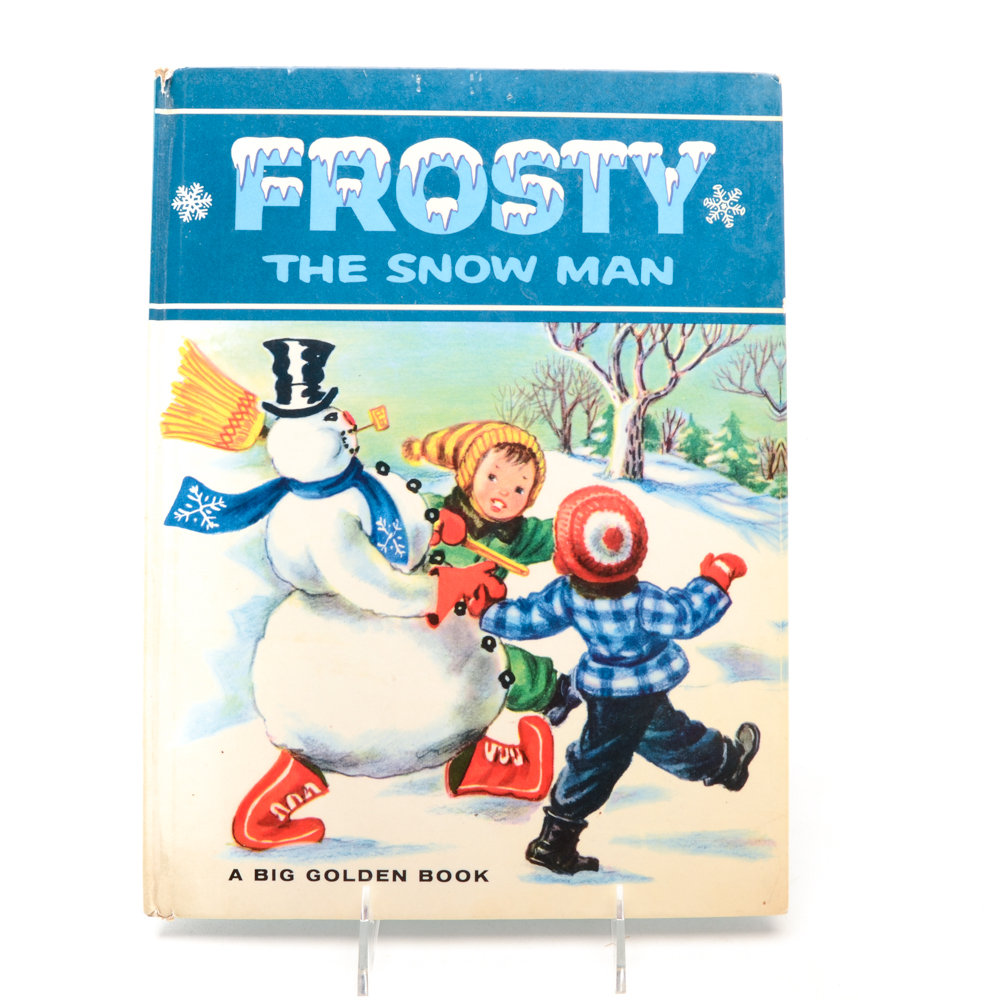 Vintage 1968 Hardcover Edition of "Frosty the Snowman"