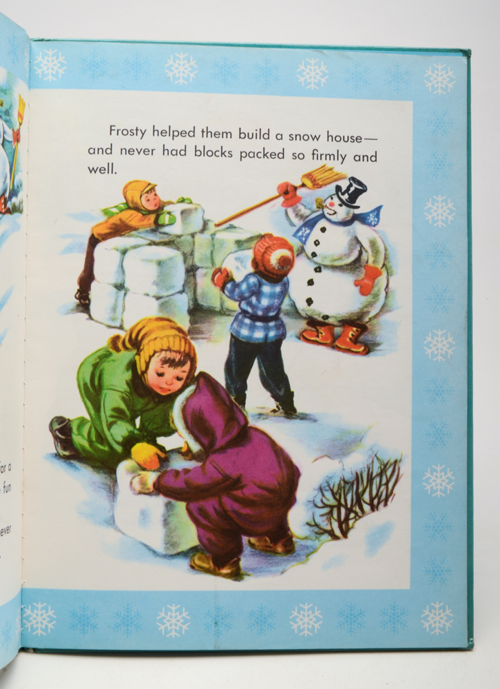 Vintage 1968 Hardcover Edition of "Frosty the Snowman"