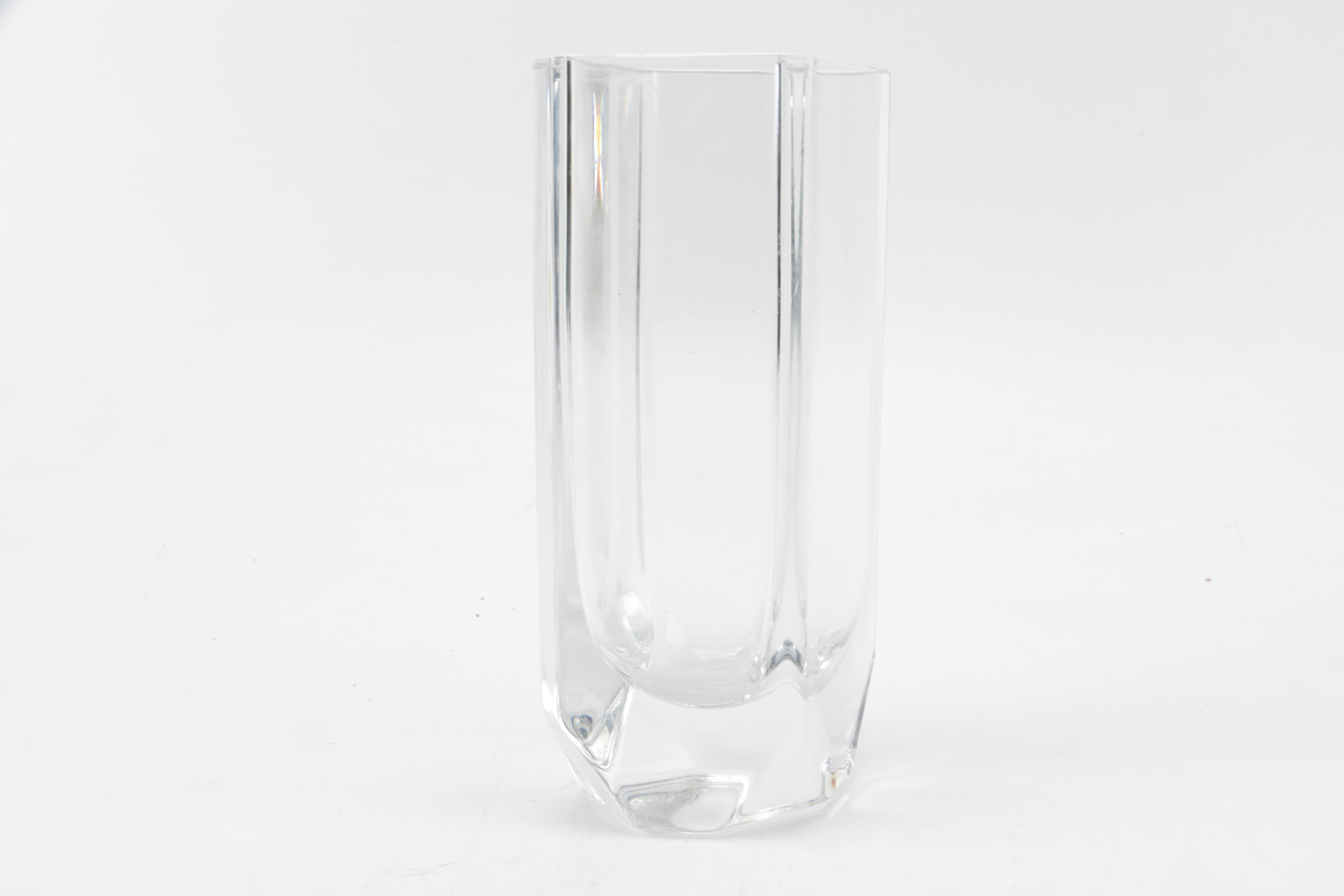 Steuben Eagle Paperweight and Crystal Vase