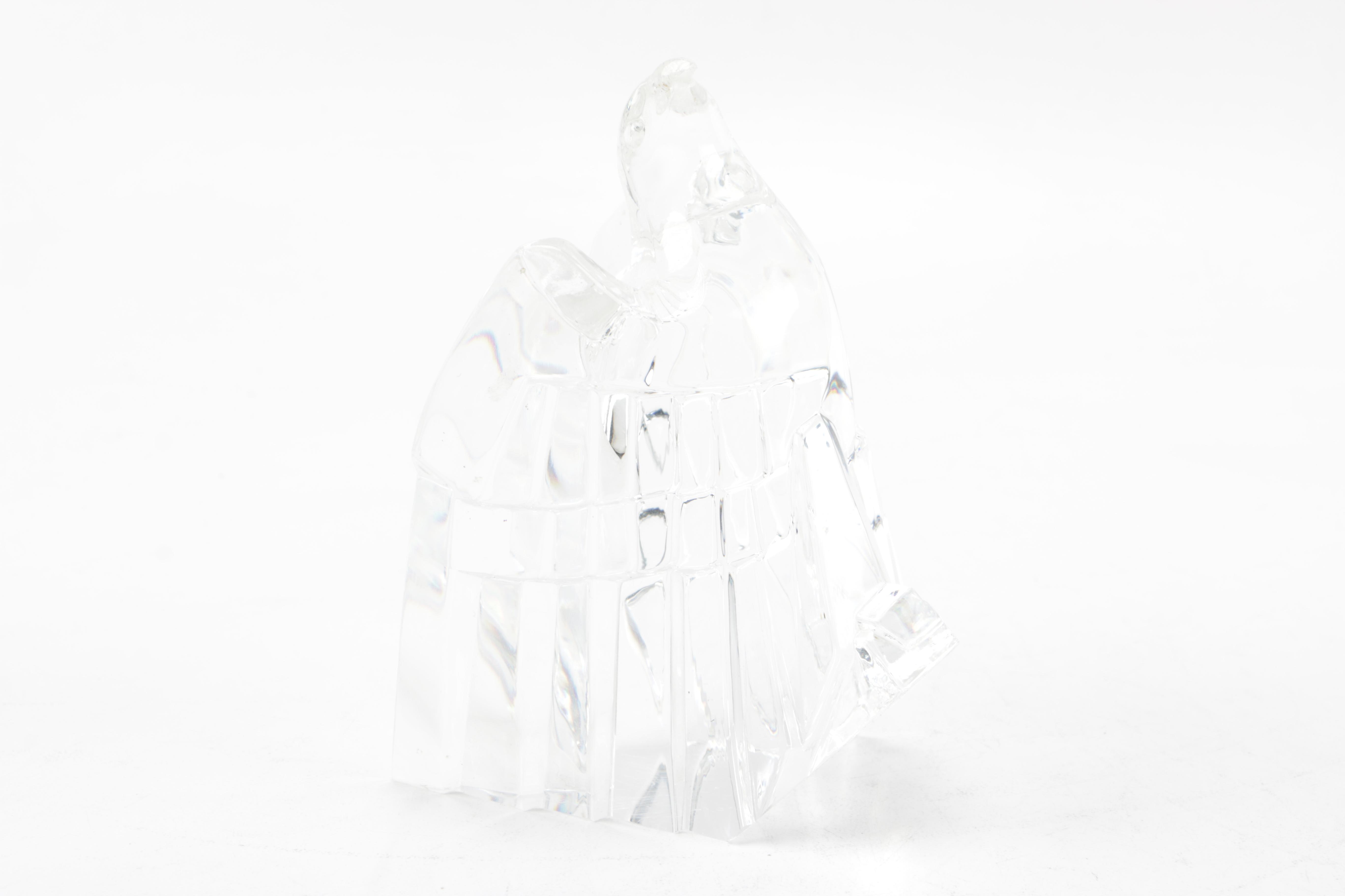 Steuben Eagle Paperweight and Crystal Vase