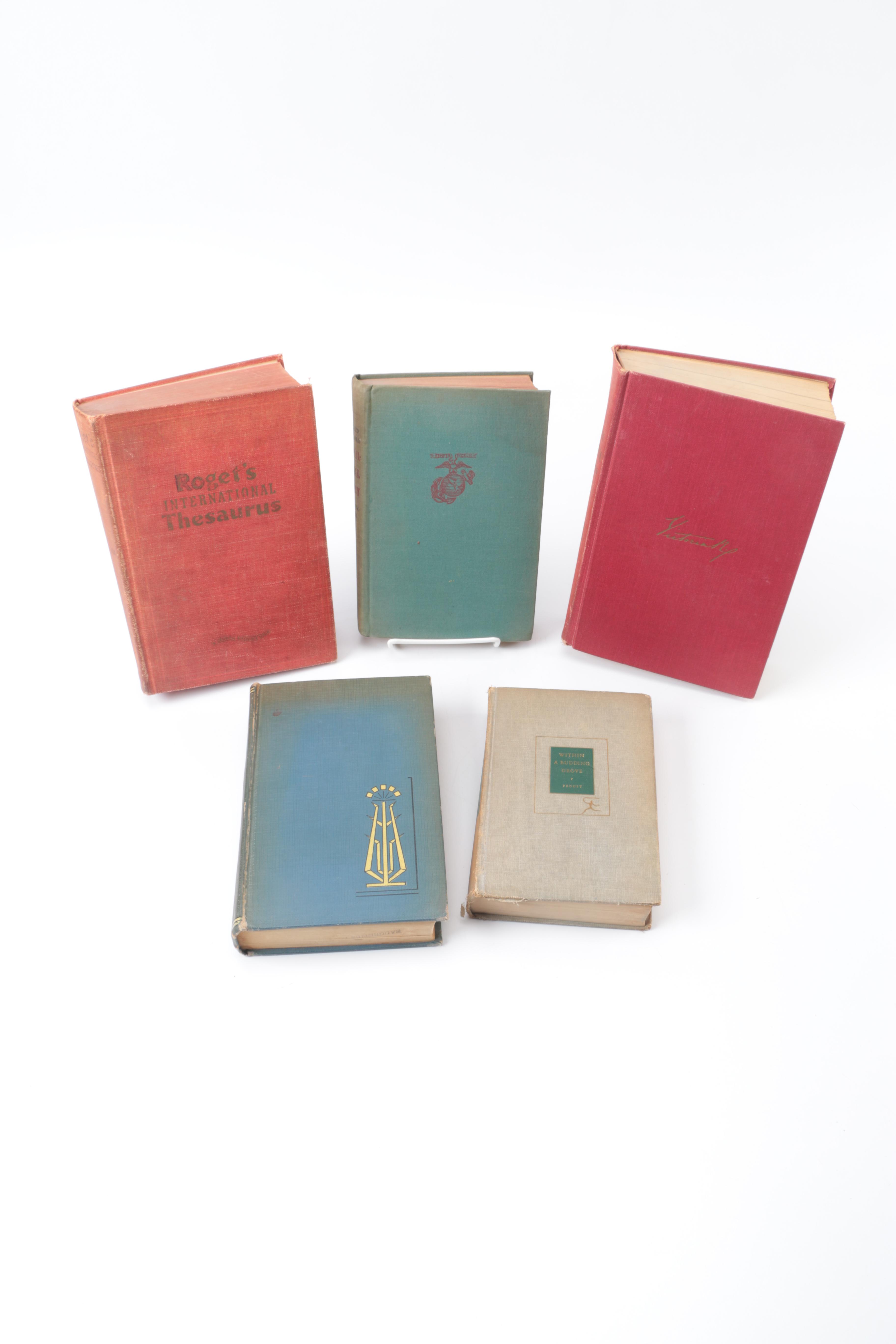 Books Including 1943 First Printing "Guadalcanal Diary" by Richard Tregaskis