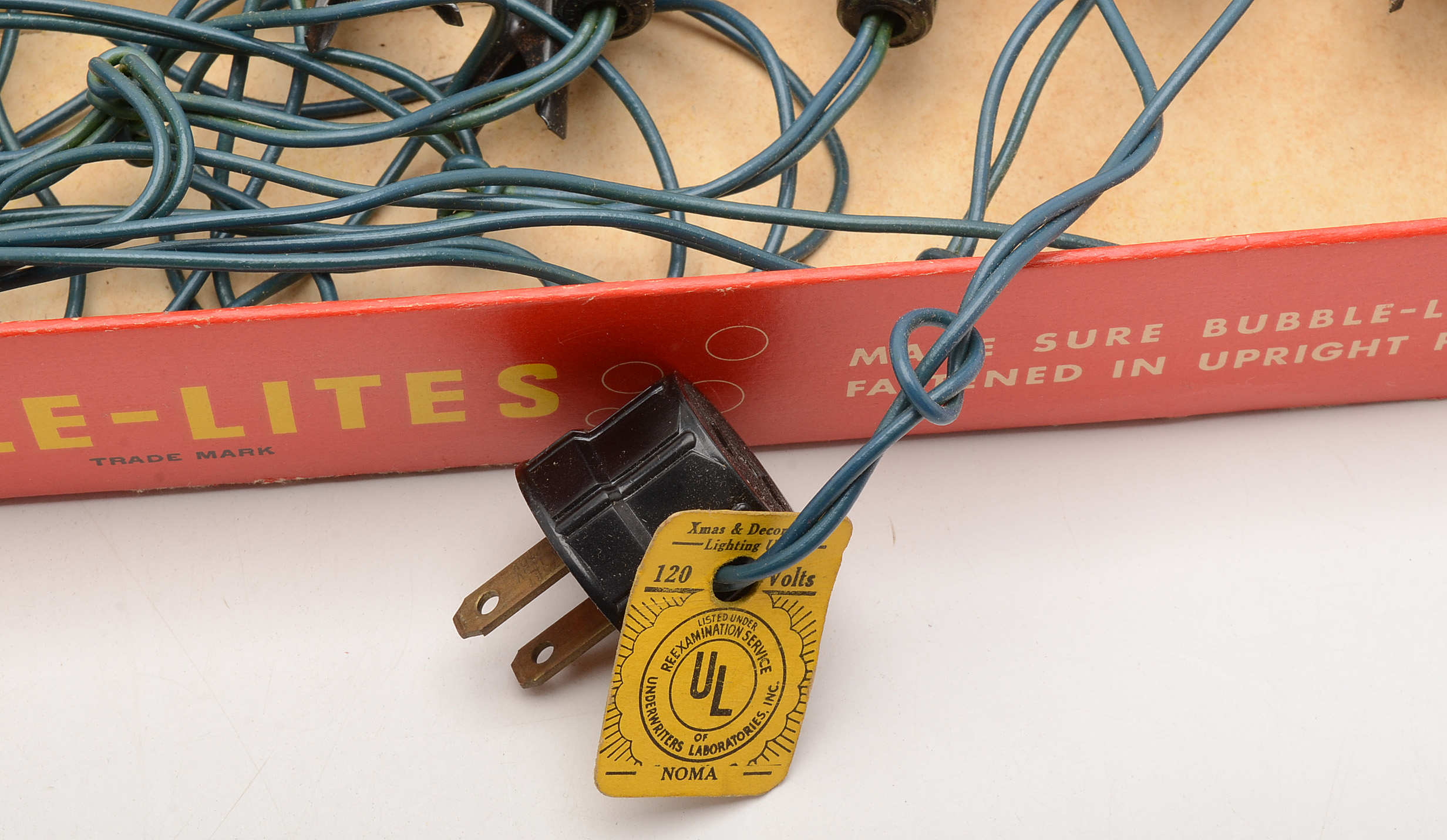 Vintage Noma Bubble-Lites