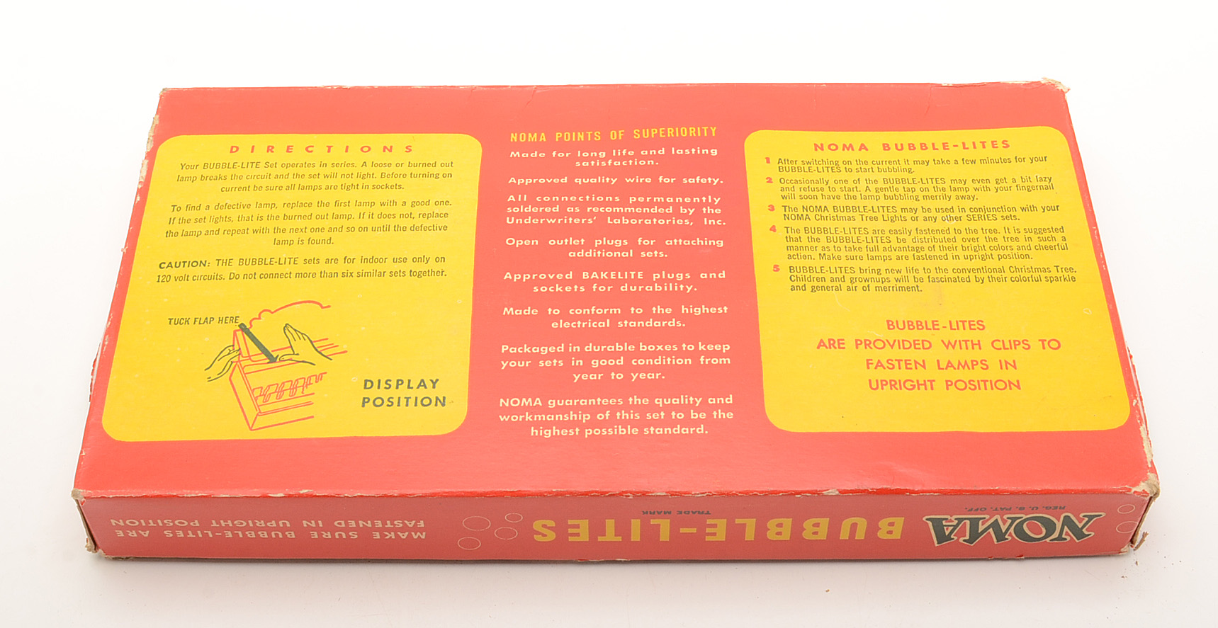 Vintage Noma Bubble-Lites