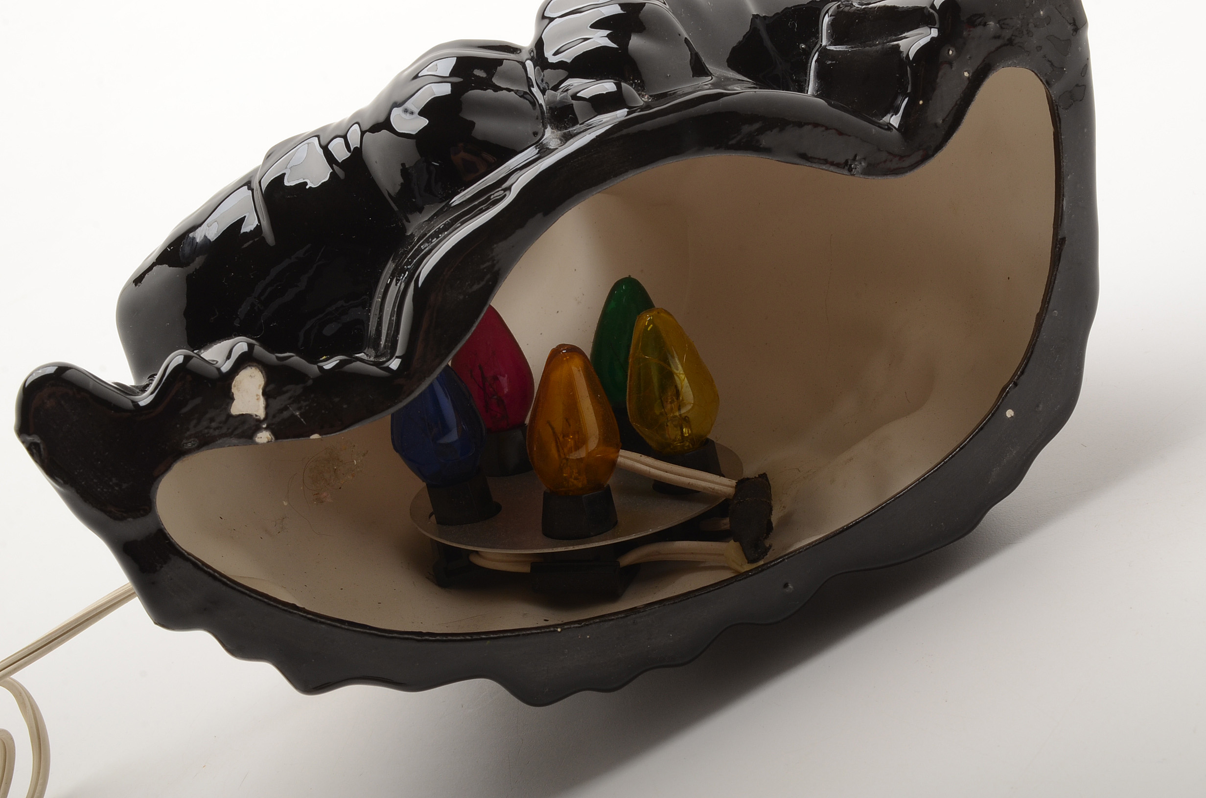 Vintage Ceramic Star Wars Darth Vader Multi-Color Lamp