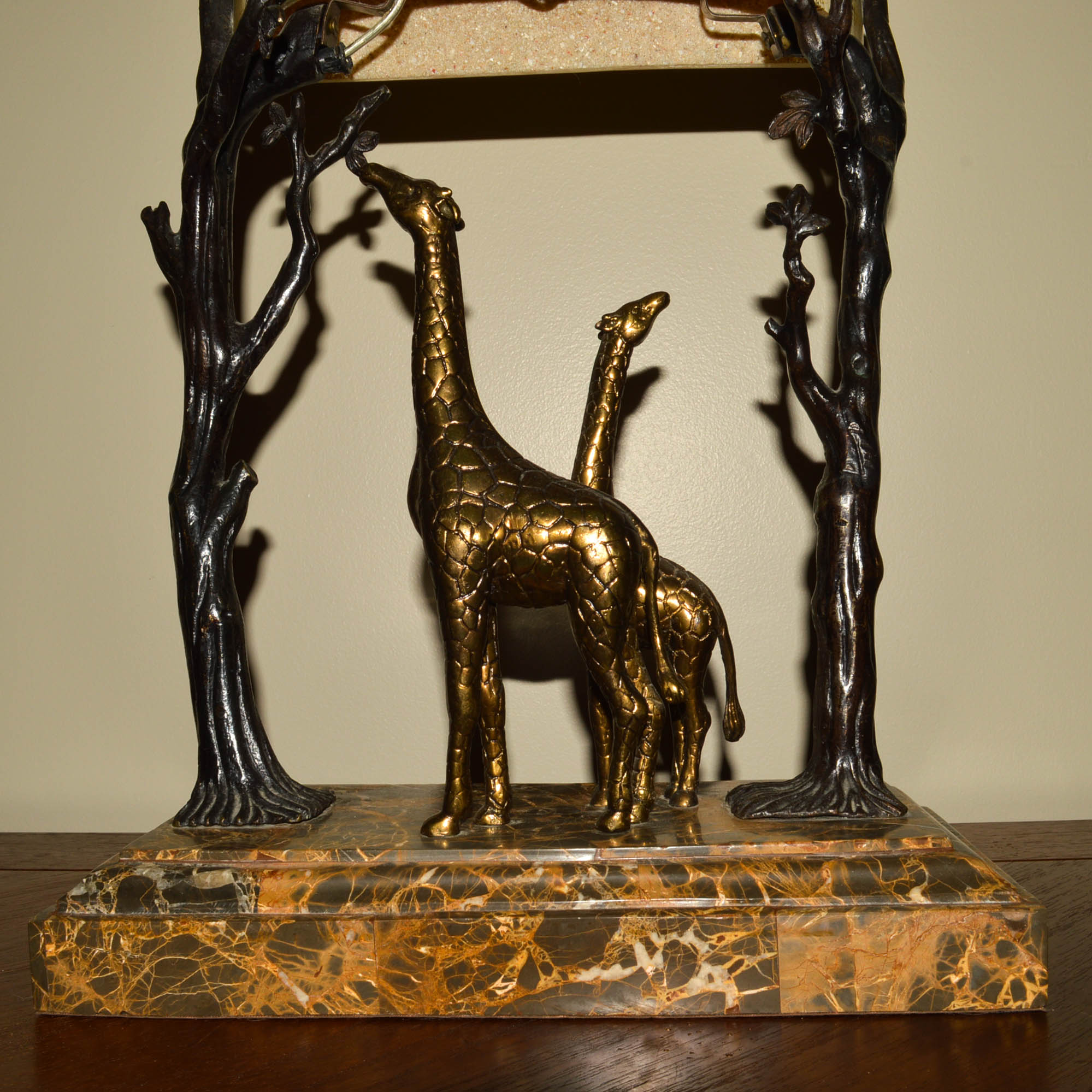 Maitland-Smith Brass Giraffe Table Lamp