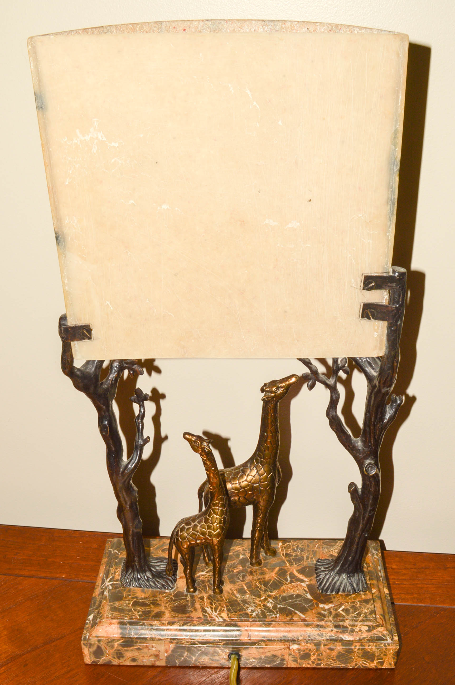 Maitland-Smith Brass Giraffe Table Lamp