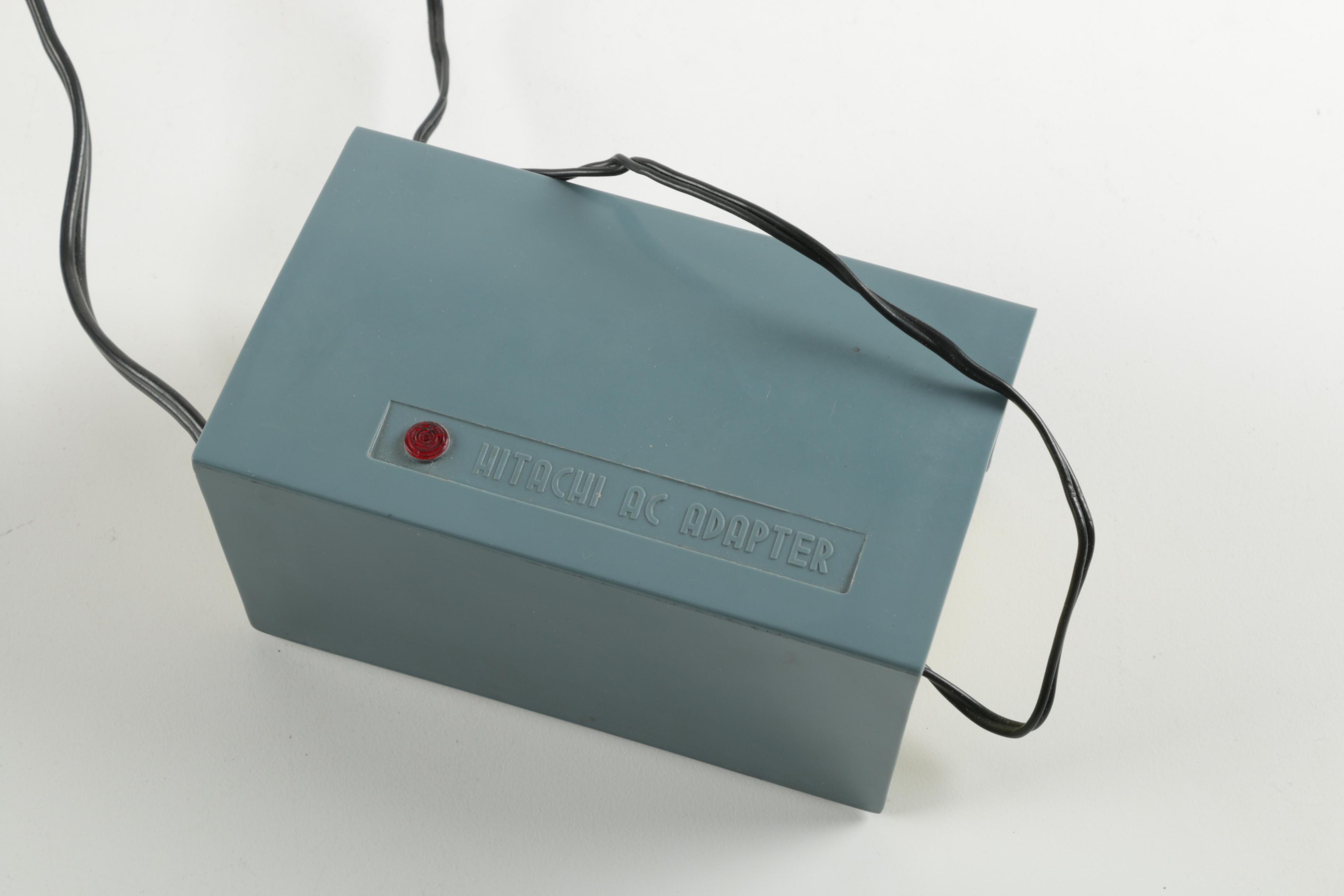 Hitachi Belsona Reel-to-Reel Tape Player and Transistor