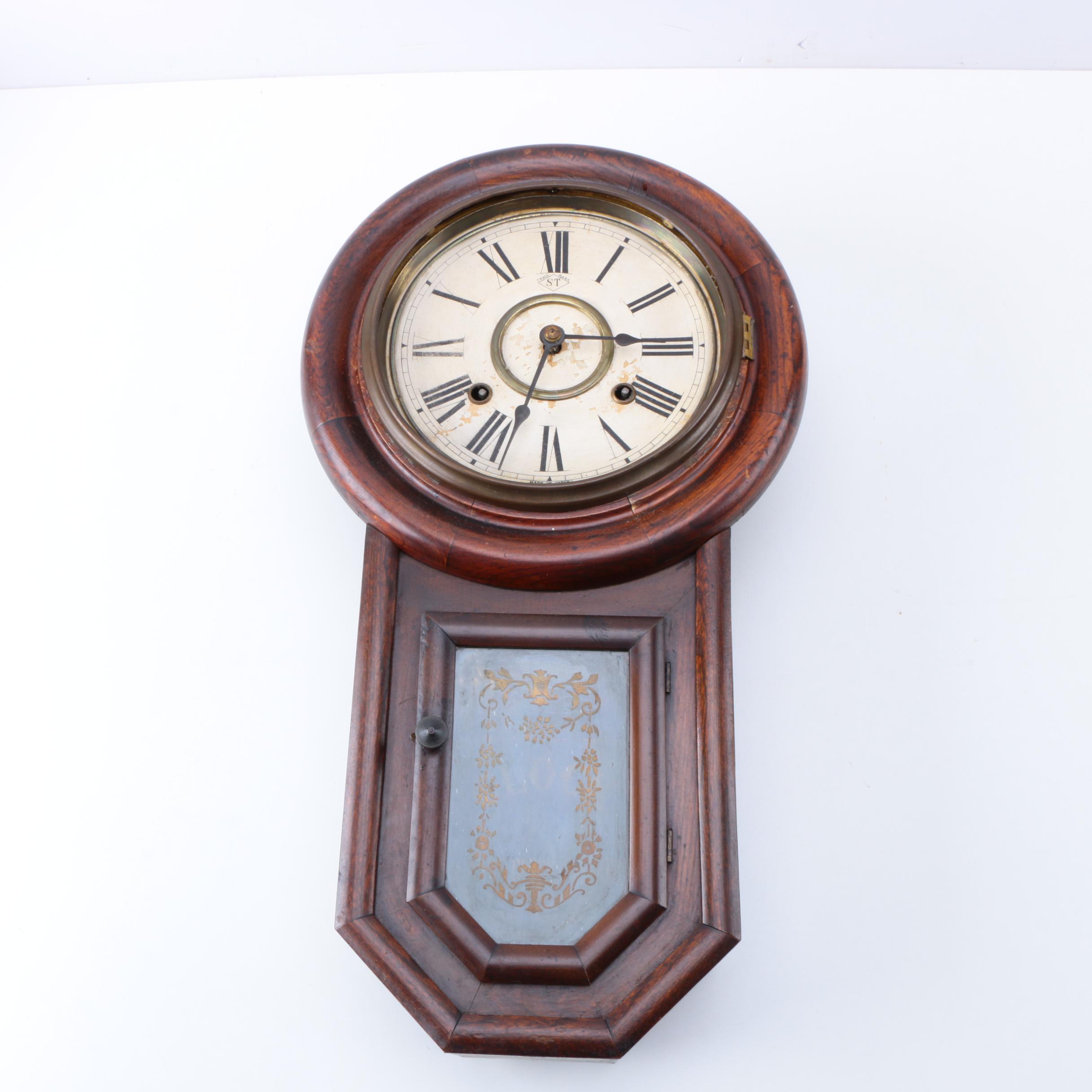 Japanese Vintage Sato's Wall Clock