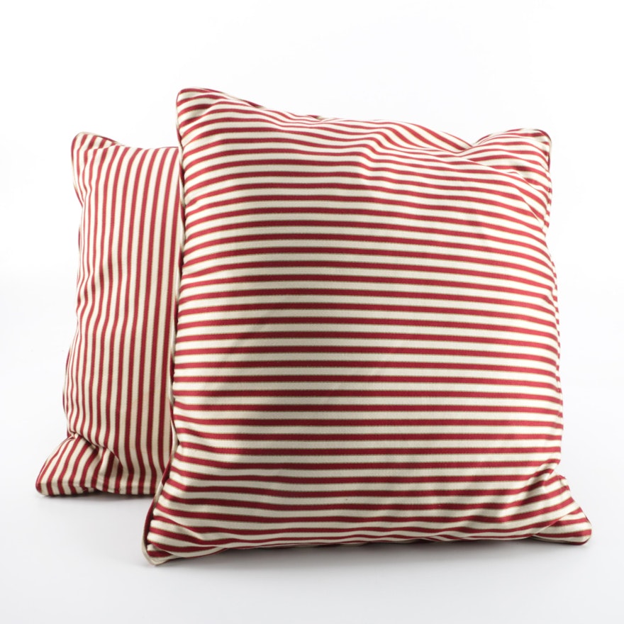 Striped Throw Pillows