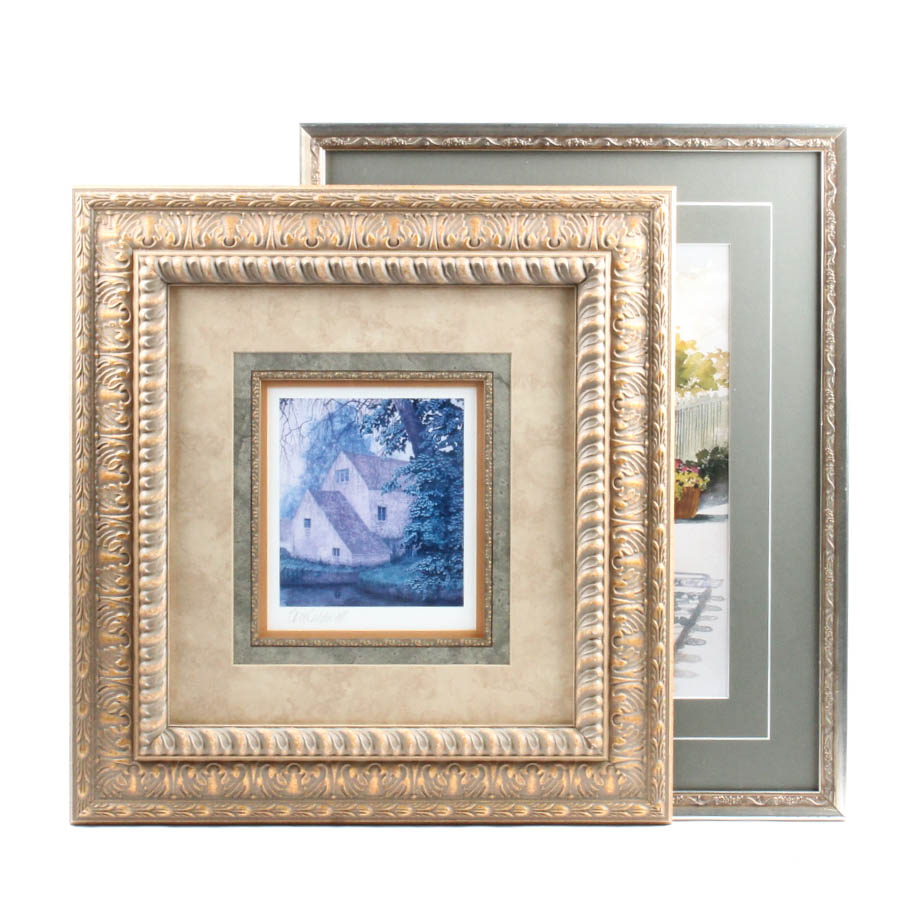 Offset Lithographs of Landscapes