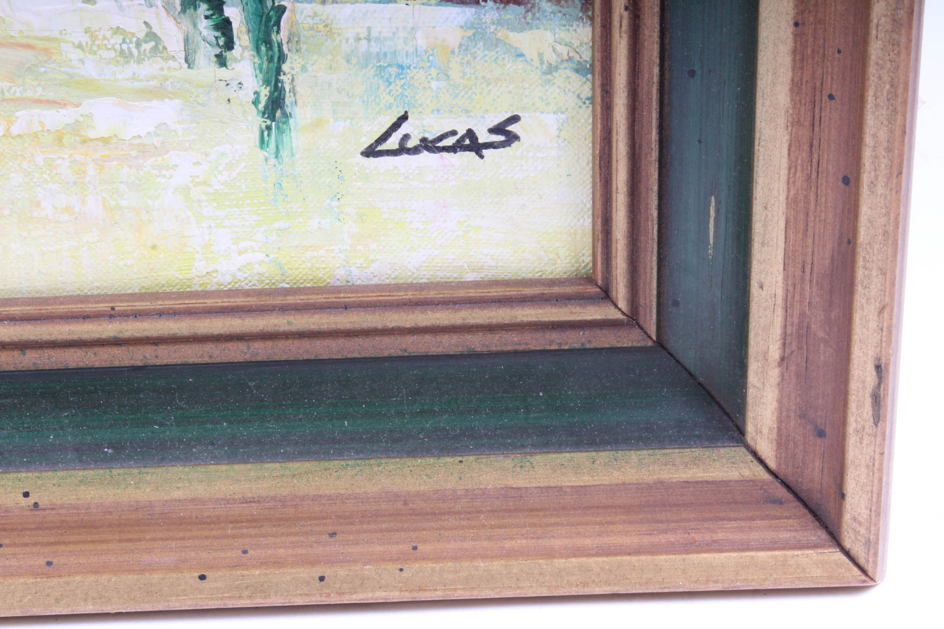 Original Lucas Oil on Canvas Painting