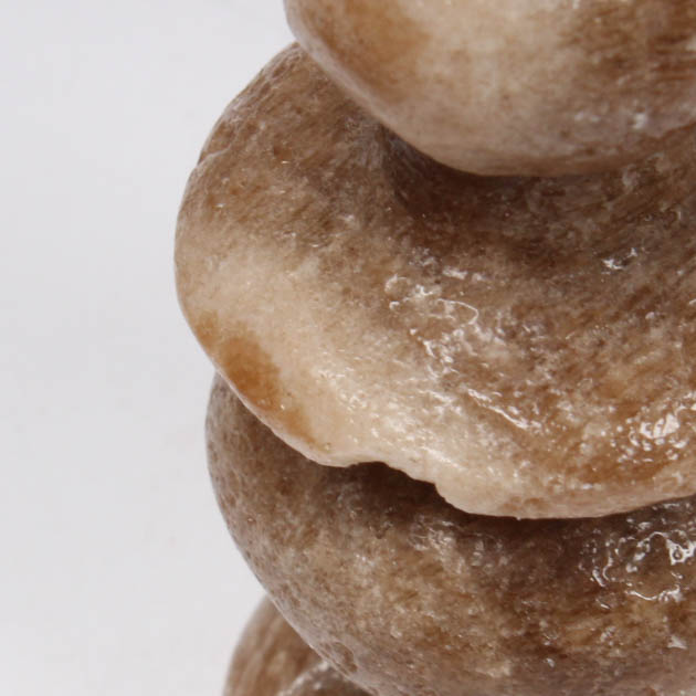 Two-Tone Carved Stone Chess Game