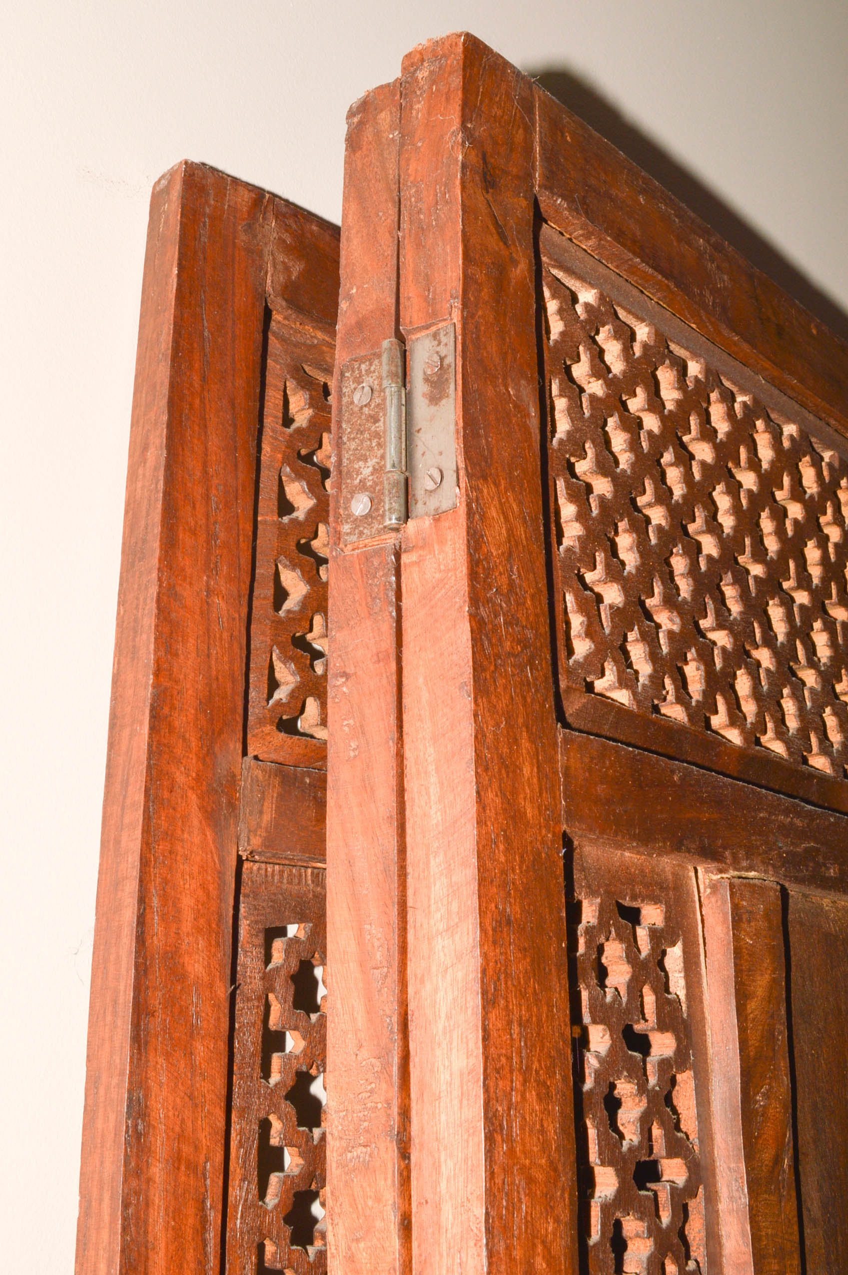 World Market "Bela" Hand Painted Folding Screen/Room Divider