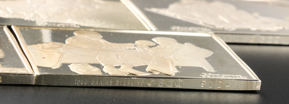"Norman Rockwell's Fondest Memories" Silver Ingot Proof Set