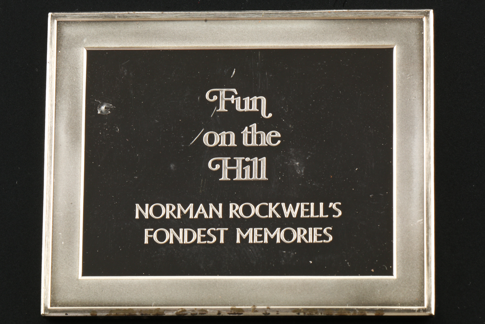 "Norman Rockwell's Fondest Memories" Silver Ingot Proof Set