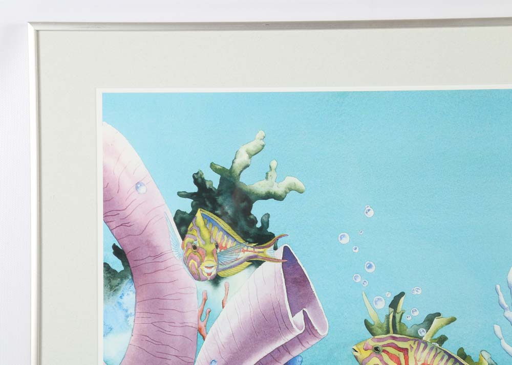 Mark Newman Signed Limited Edition Offset Lithograph