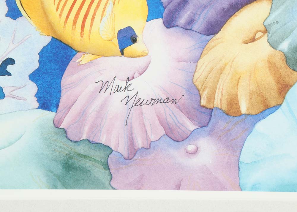 Mark Newman Signed Limited Edition Offset Lithograph