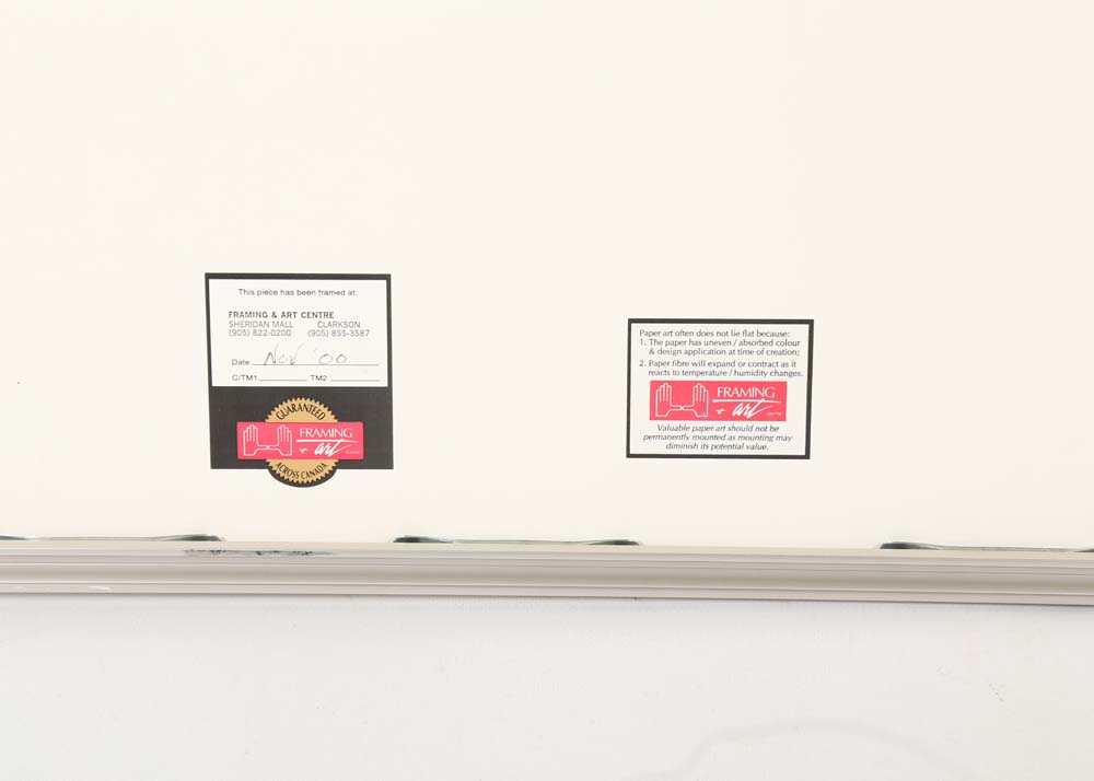 Mark Newman Signed Limited Edition Offset Lithograph