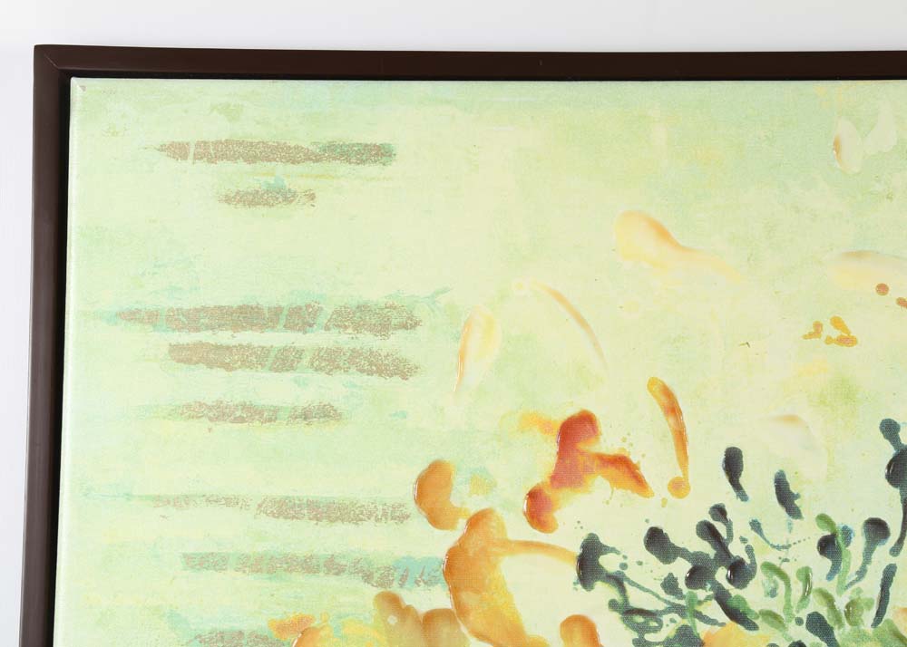 Embellished Giclee on Canvas