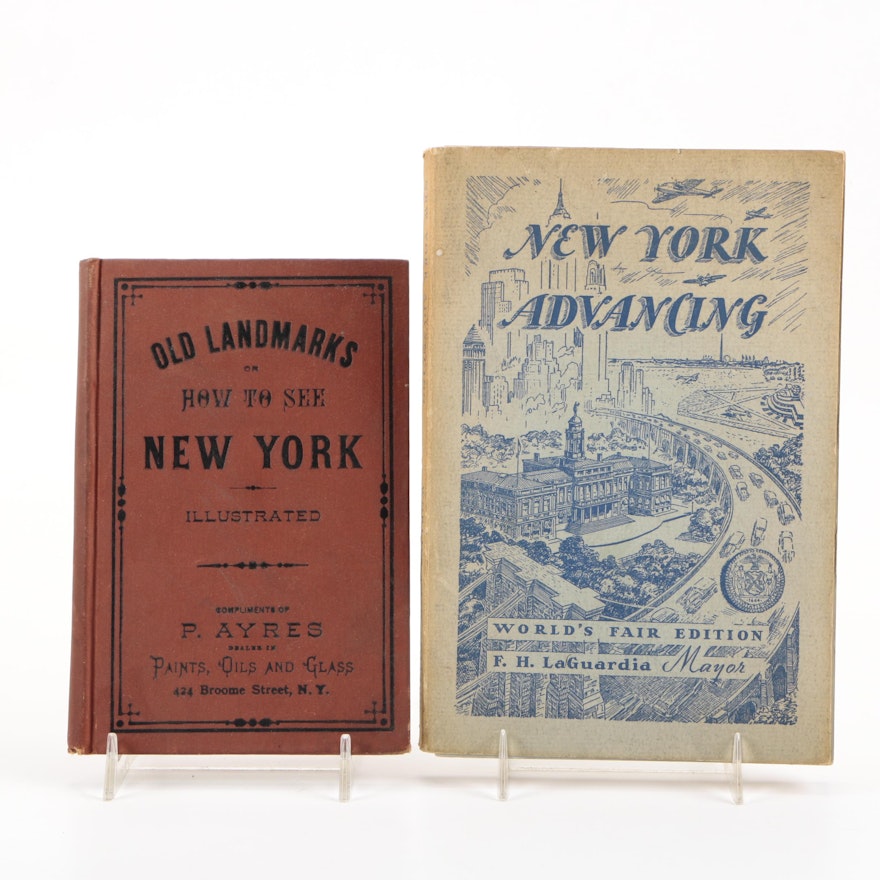 Pair of Books on New York Tourism