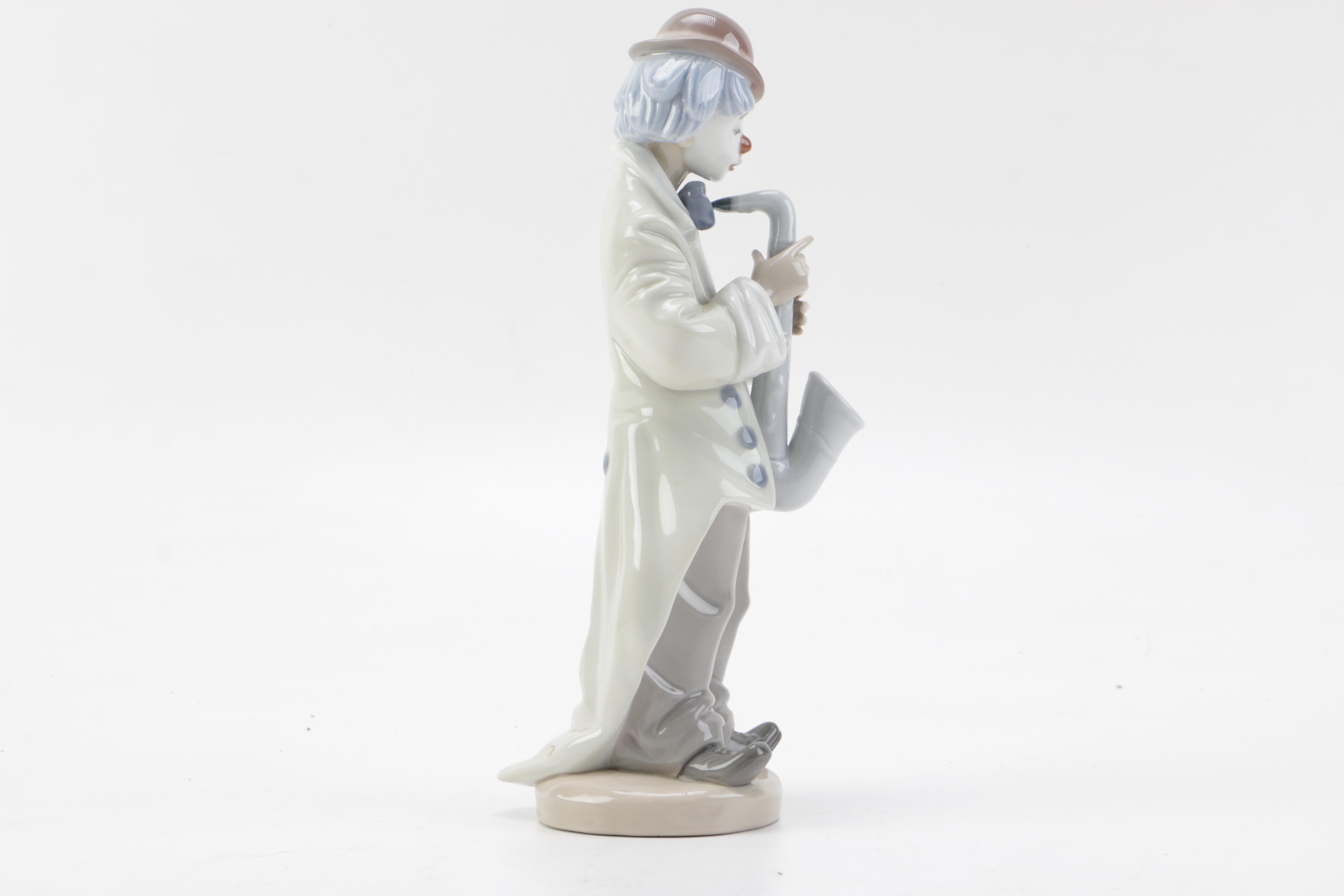 Lladró "Sad Sax" Porcelain Figurine