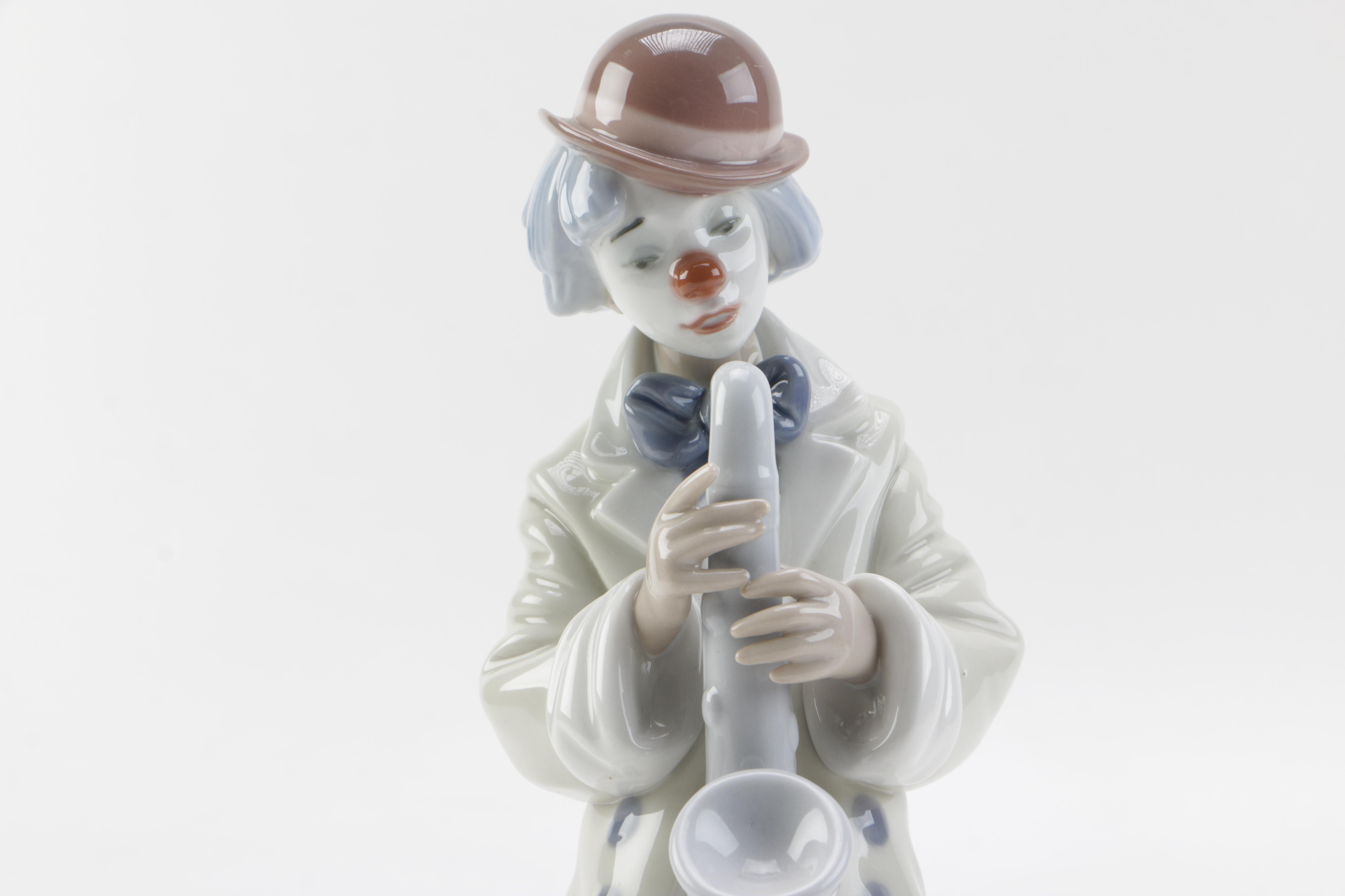 Lladró "Sad Sax" Porcelain Figurine
