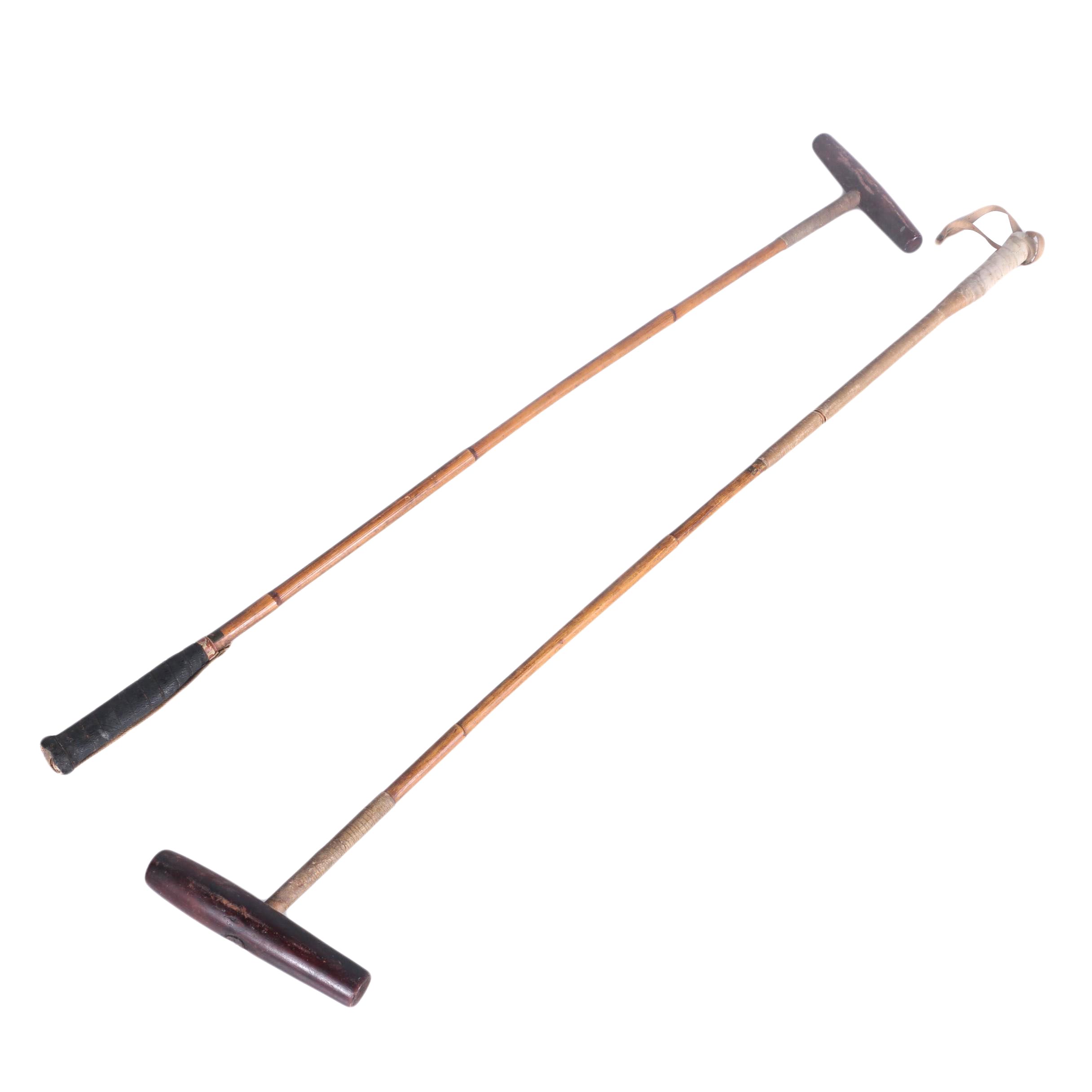 Two Polo Mallets