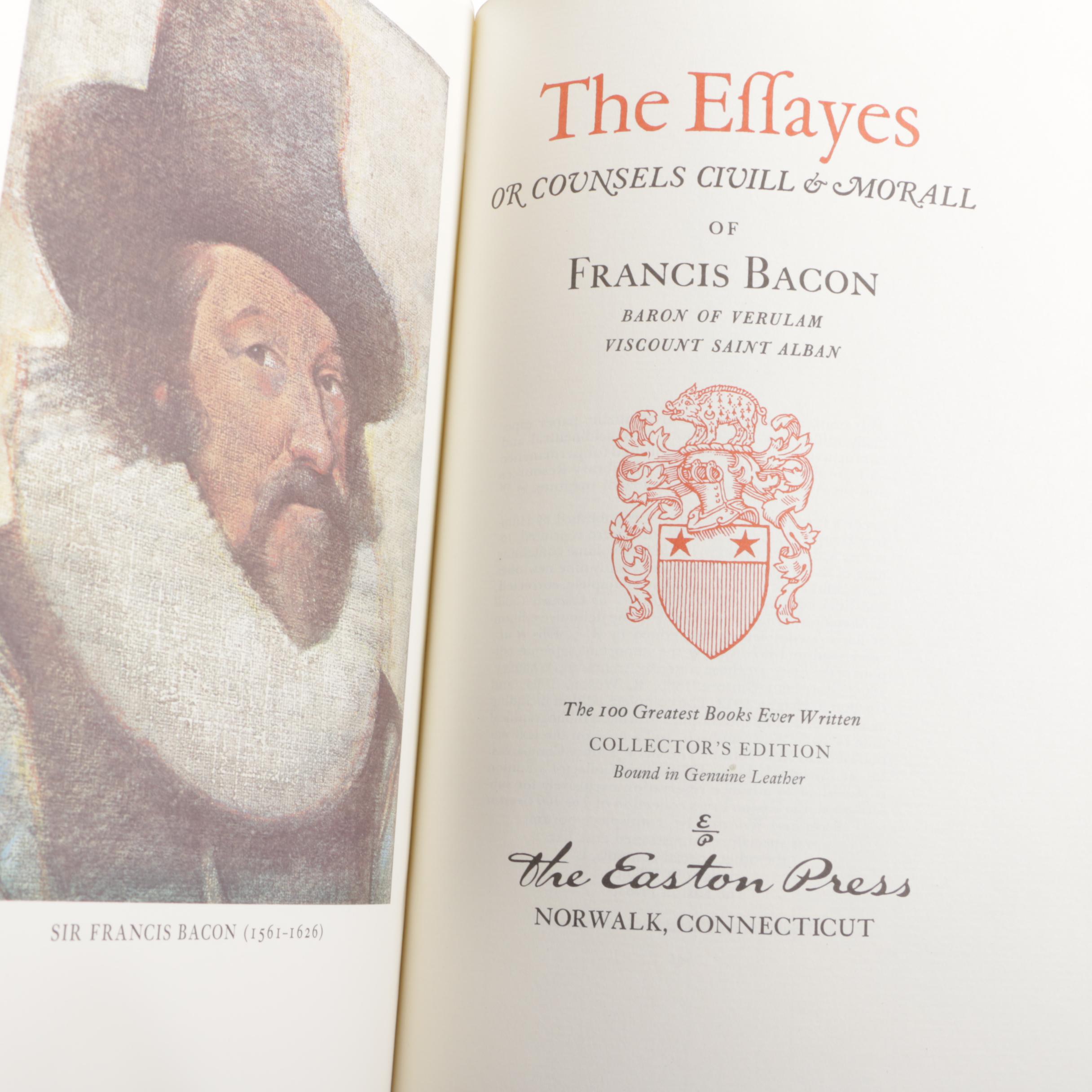 Easton Press Edition Novels from the "100 Greatest Books Ever Written" Series