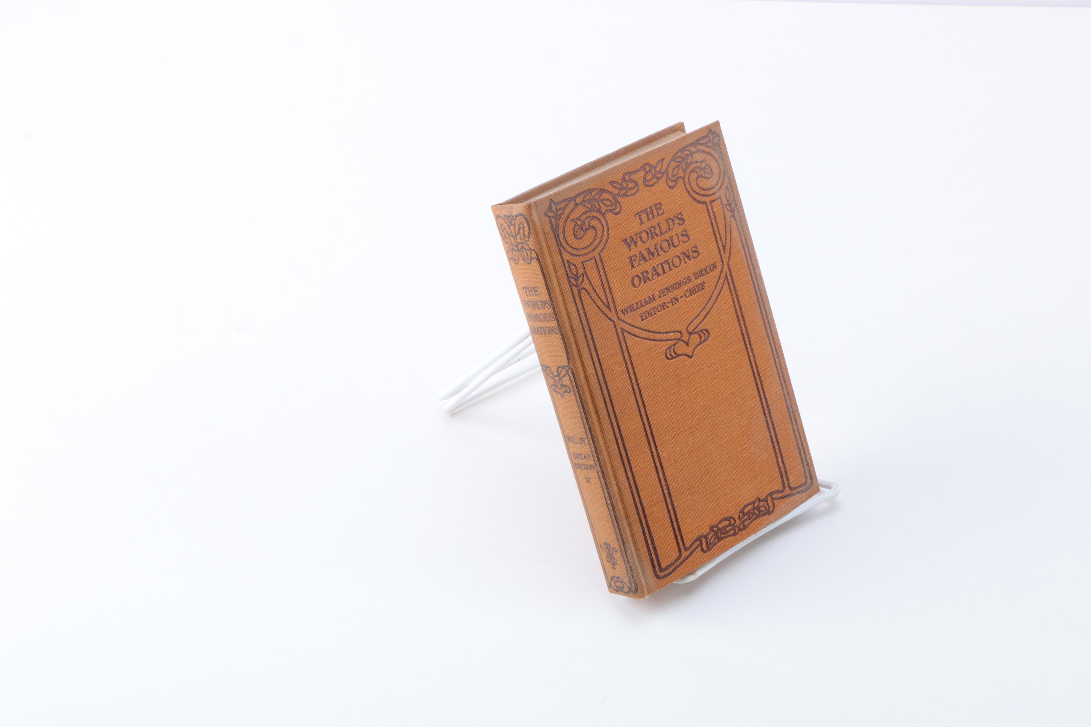 Complete Set of "The World's Famous Orations"