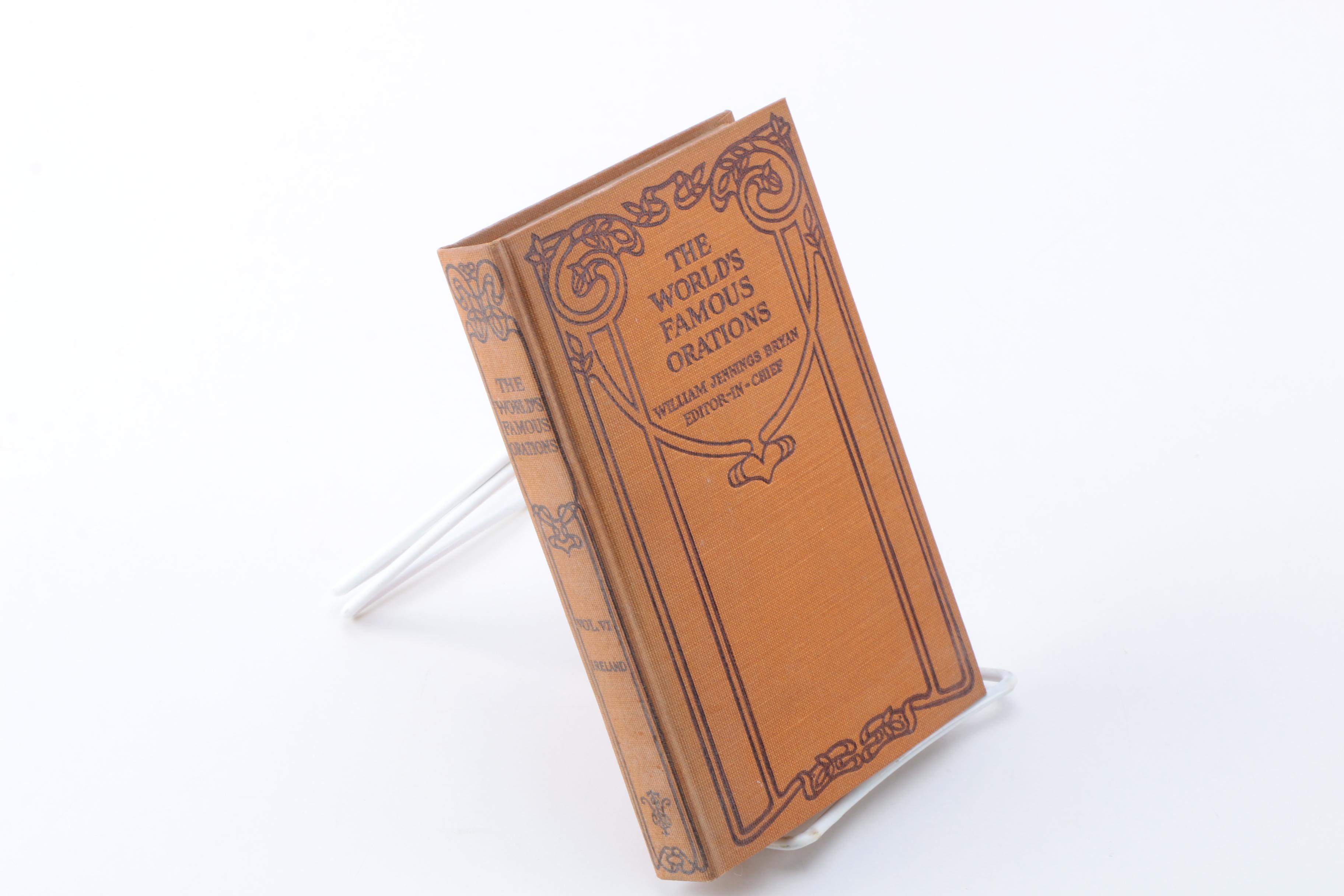 Complete Set of "The World's Famous Orations"