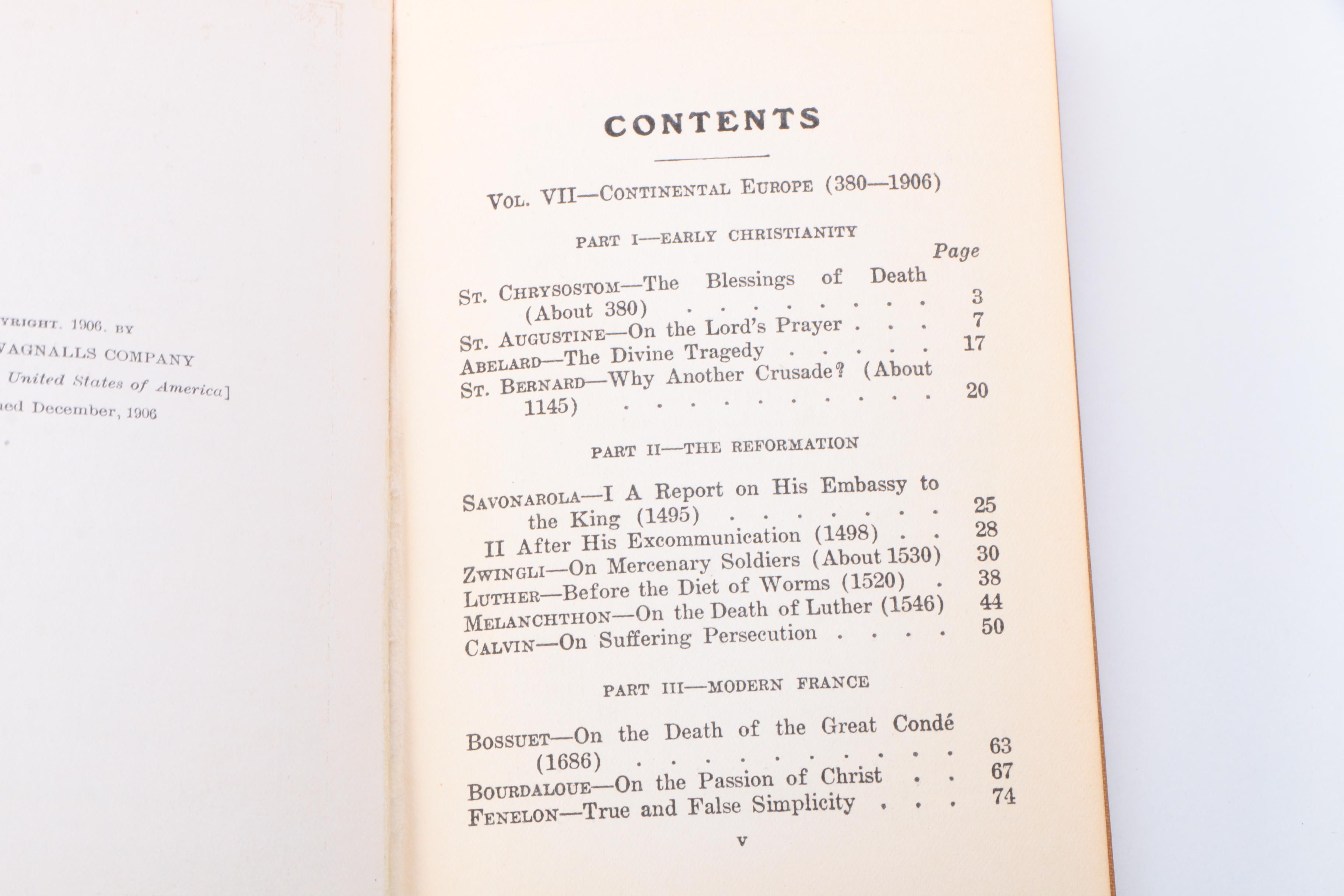 Complete Set of "The World's Famous Orations"