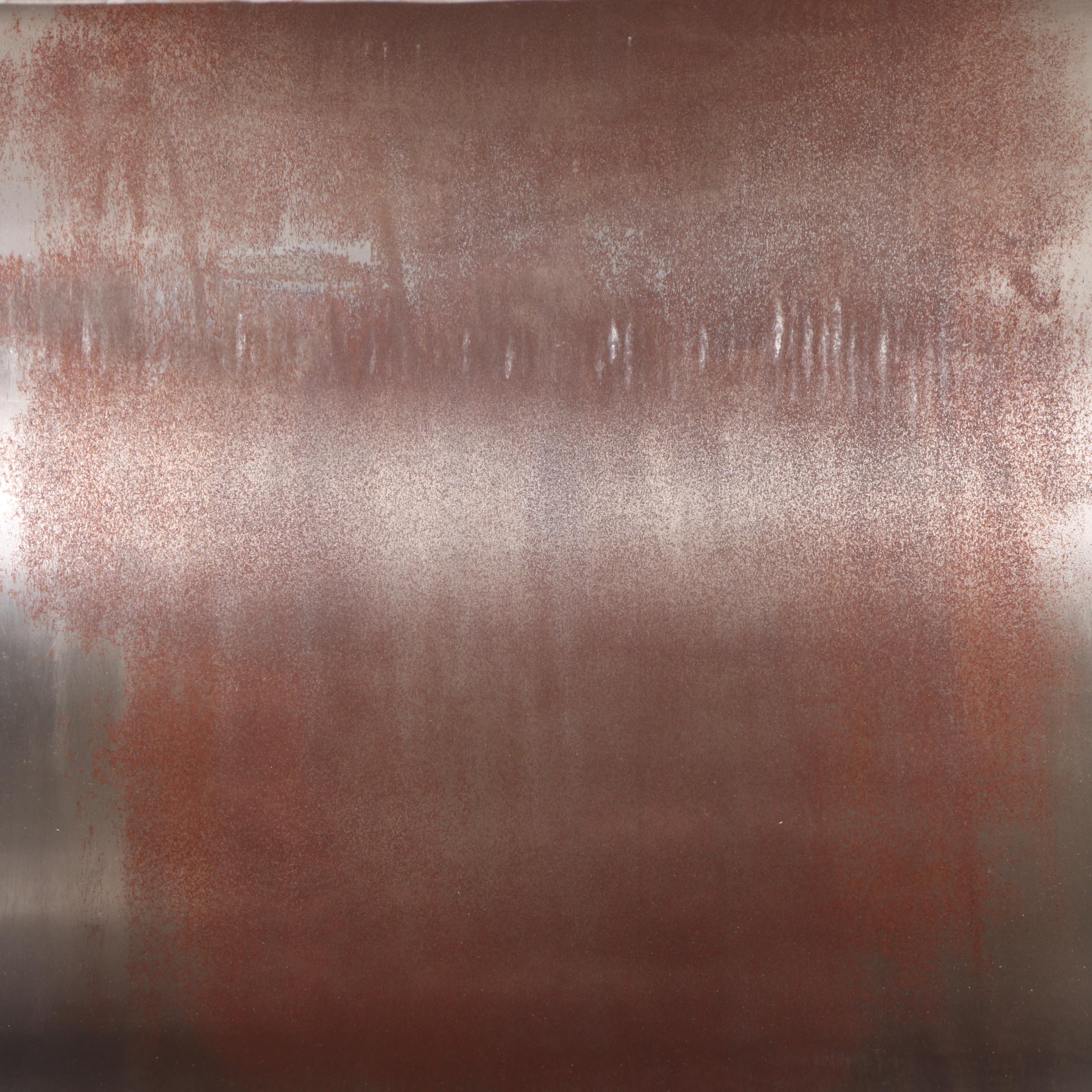 Industrial Style Sheet Metal Side Table