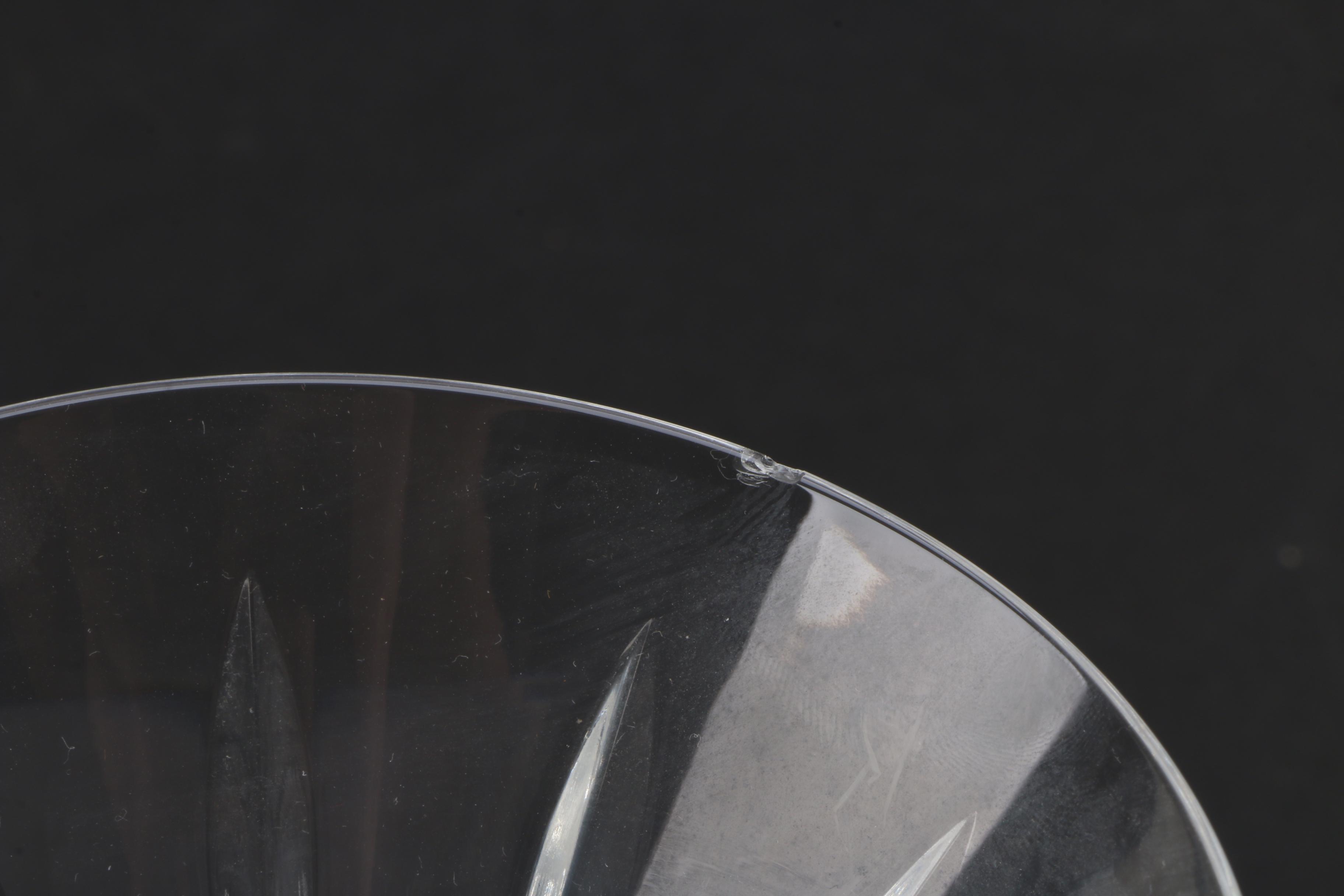 Waterford Crystal "Lismore" Martini Glasses