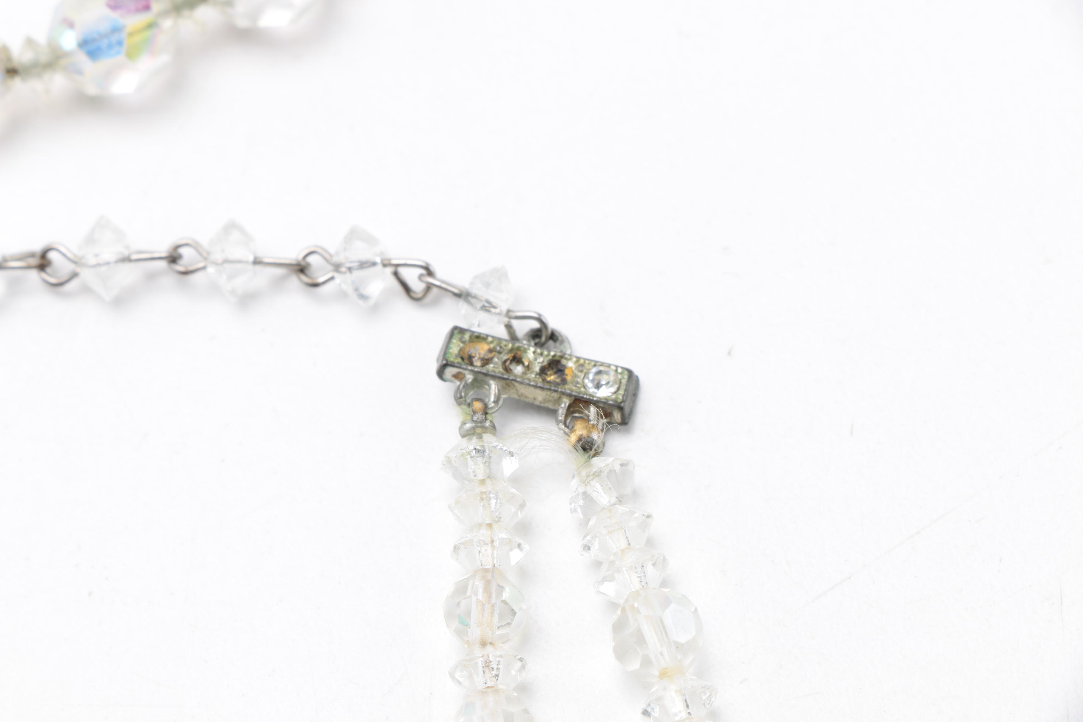 Vintage Aurora Borealis Necklaces and Earrings