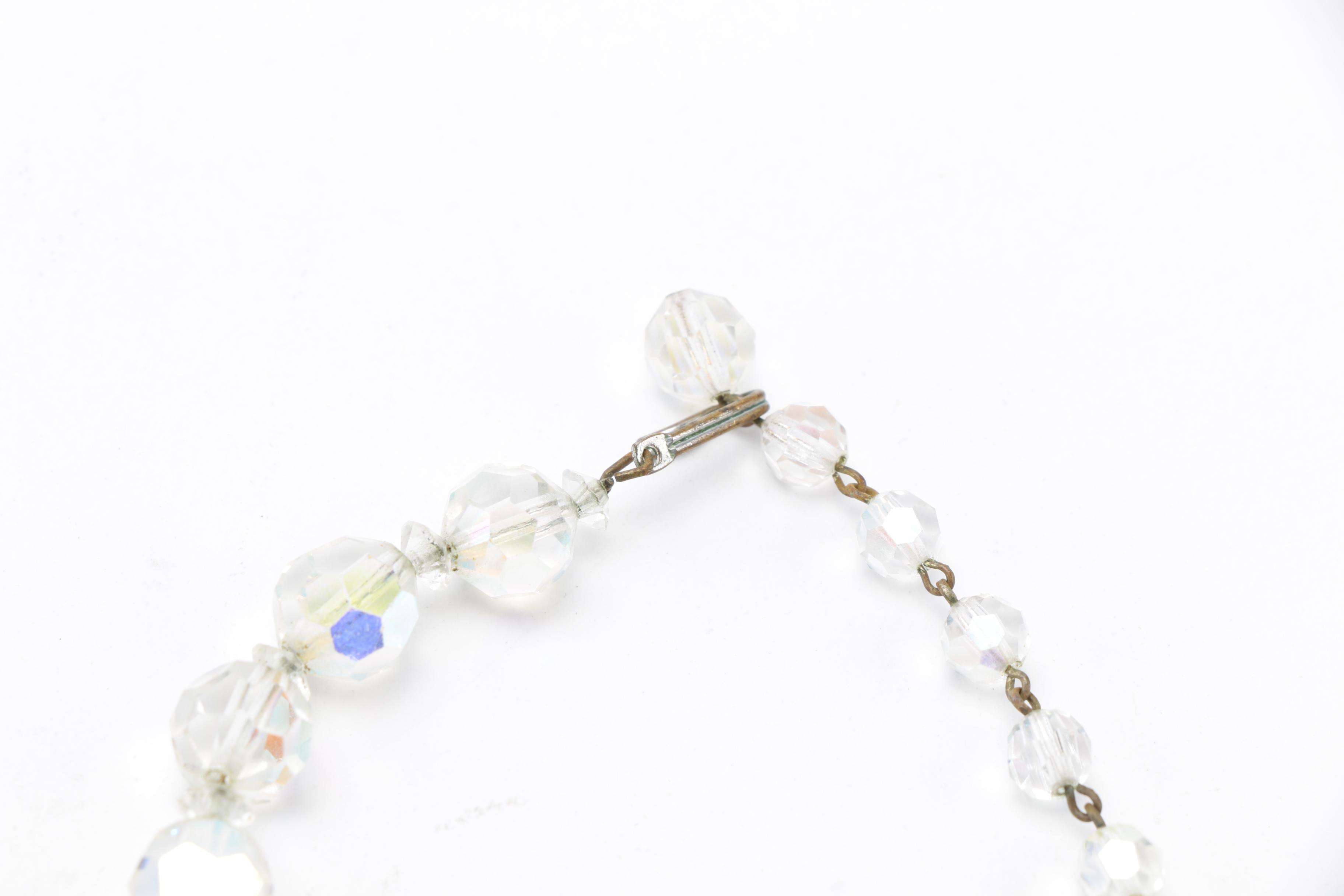 Vintage Aurora Borealis Necklaces and Earrings