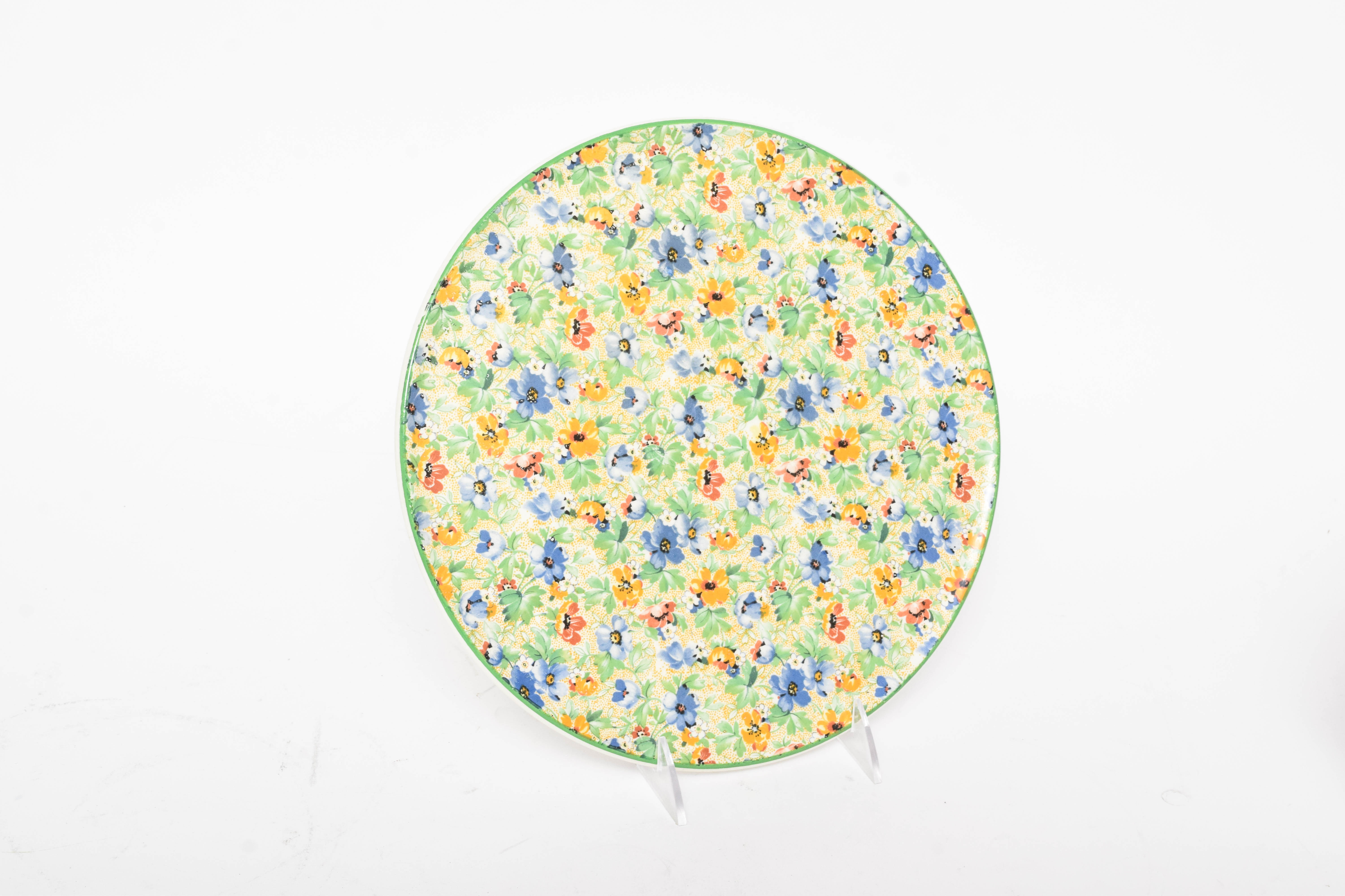 Vintage Floral Plates with Barker Bros. Ltd.
