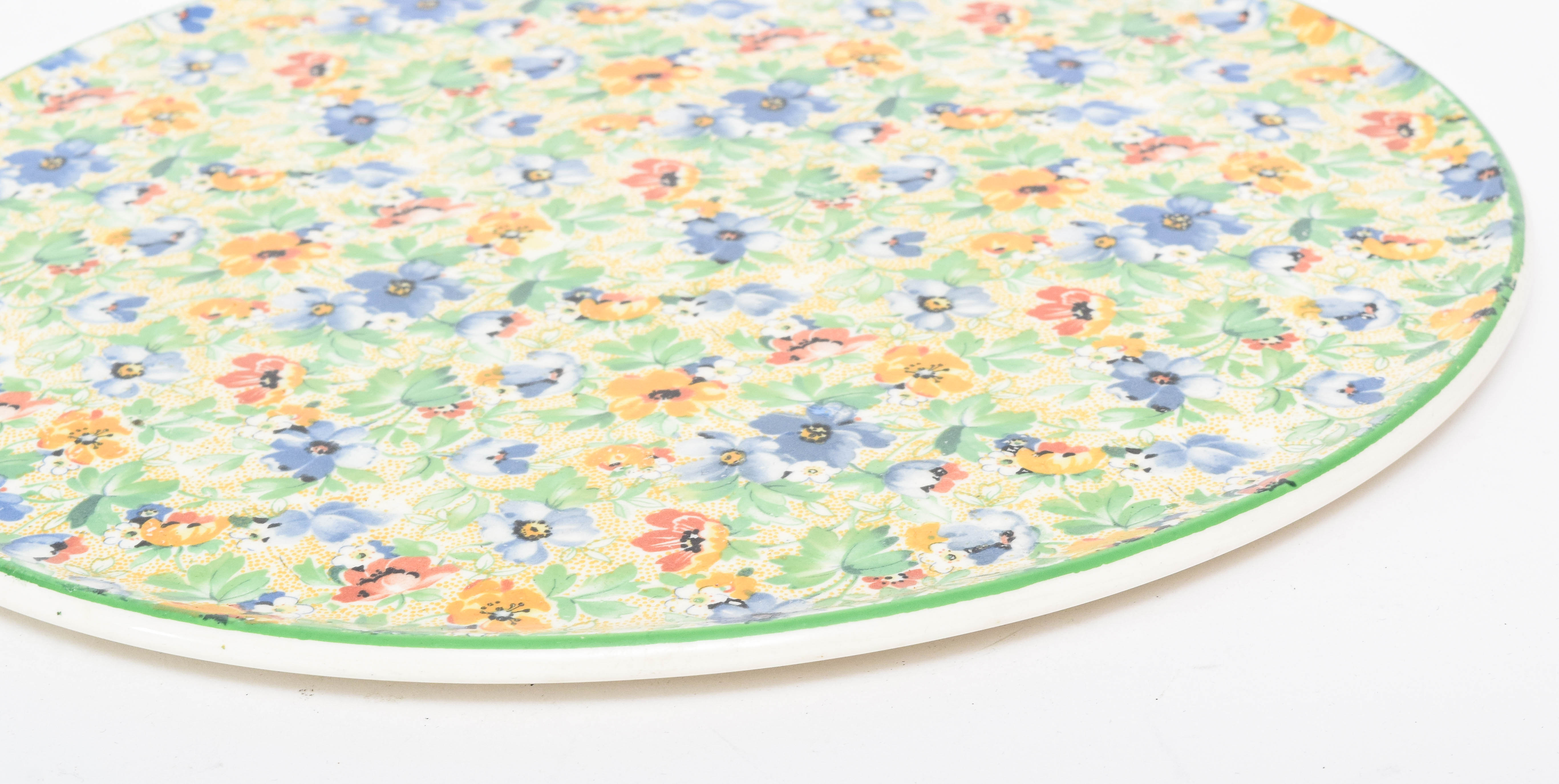 Vintage Floral Plates with Barker Bros. Ltd.
