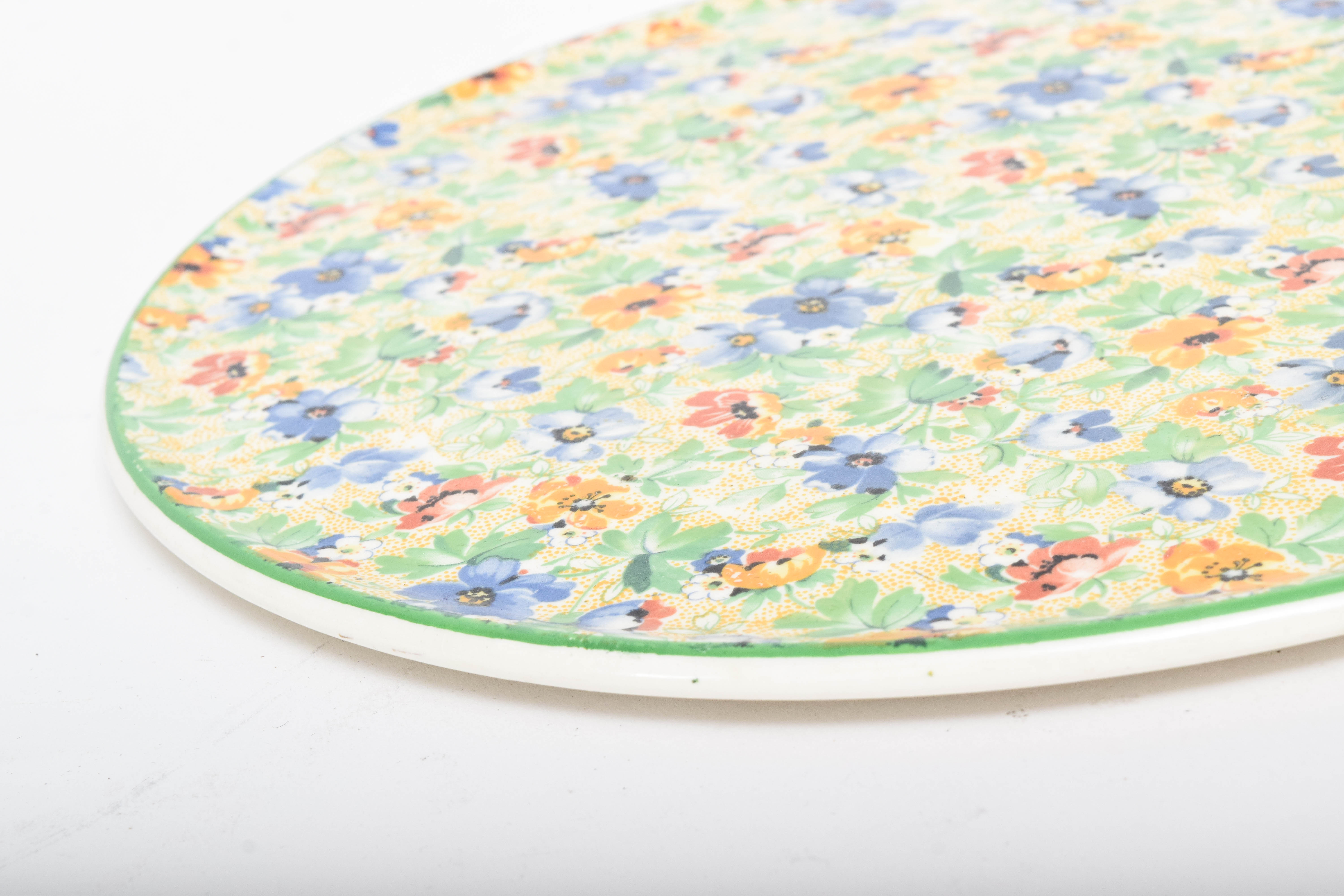 Vintage Floral Plates with Barker Bros. Ltd.